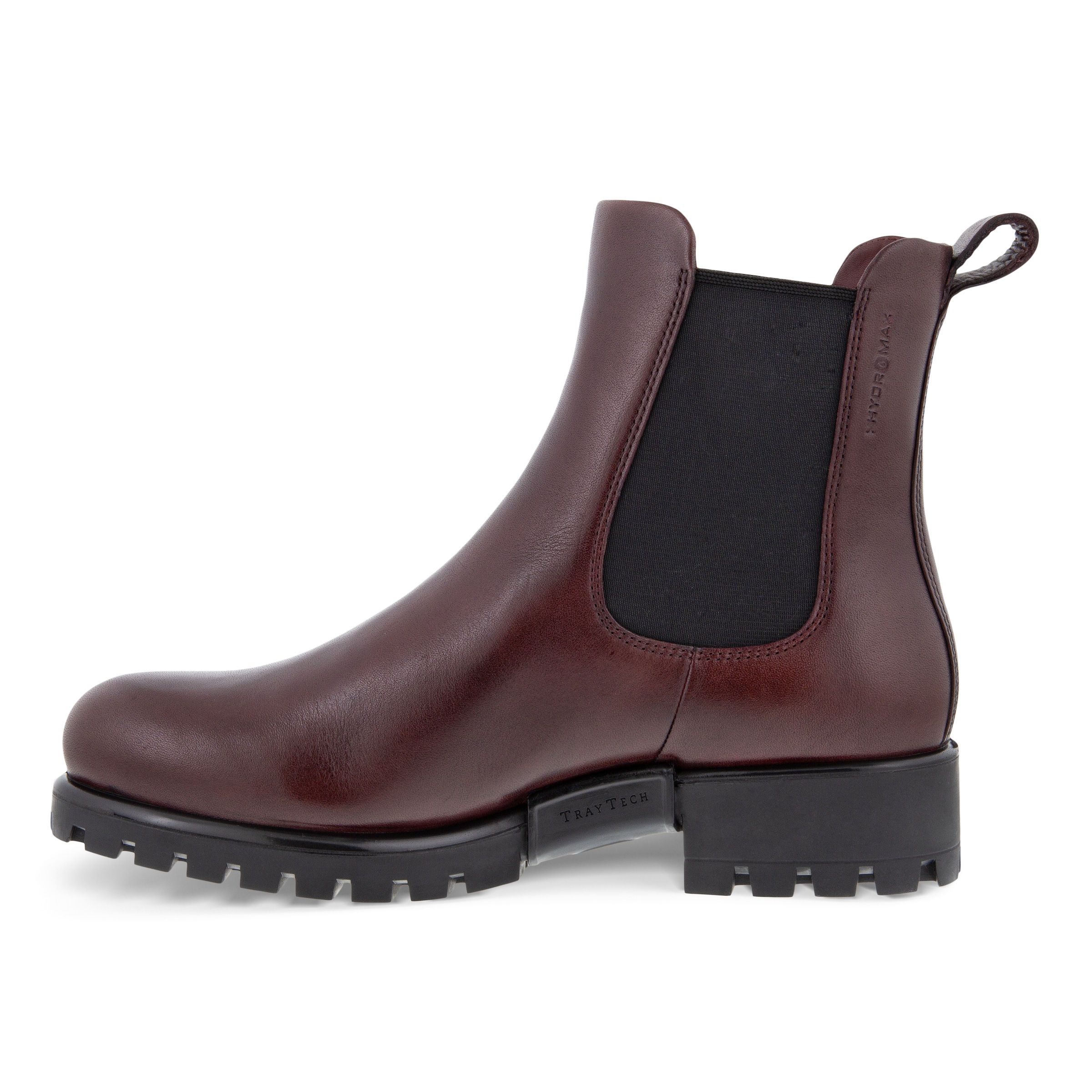 Botas Chelsea de piel ECCO® Modtray para mujer - Rojo - Inside
