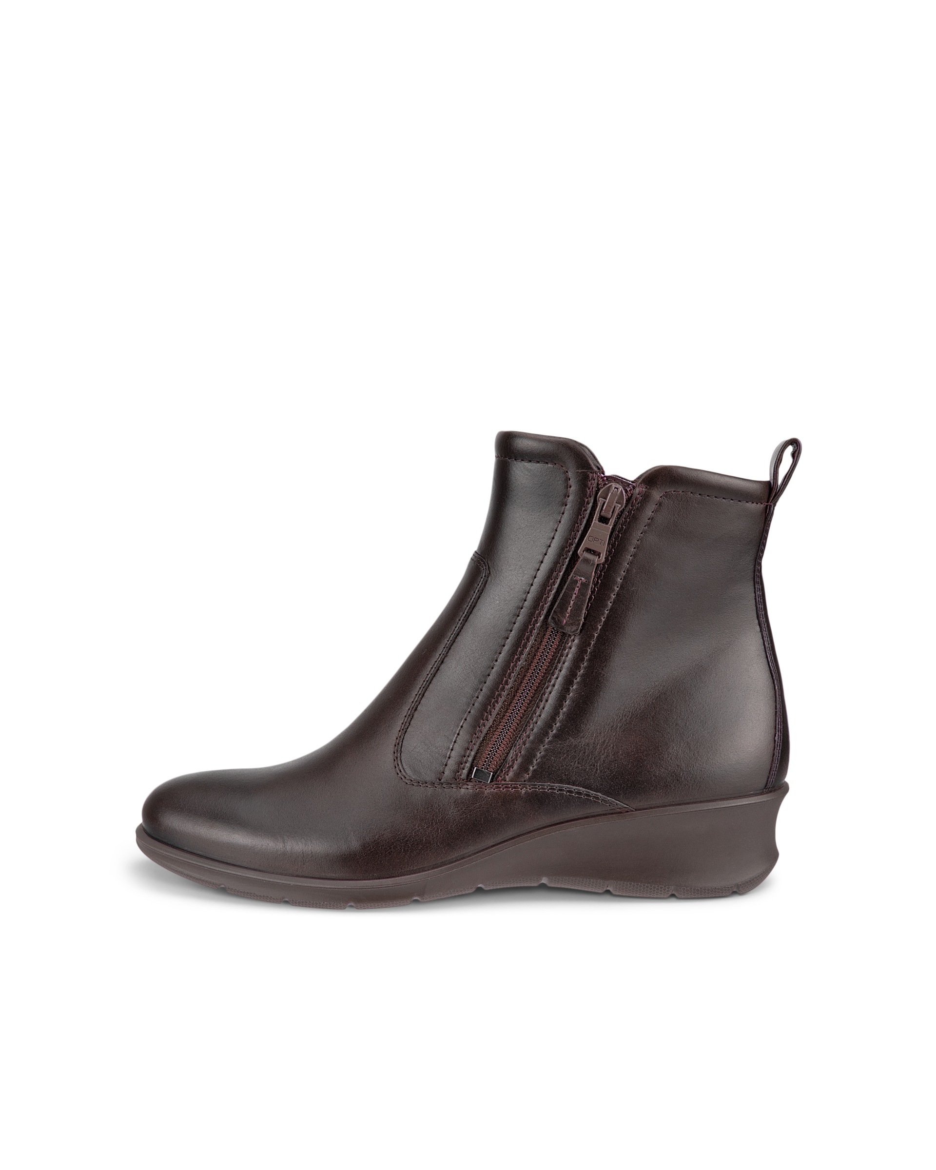 ECCO Felicia Womens Zip Up Boots - Marrón - Outside