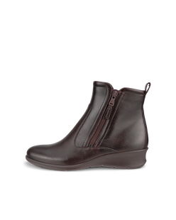 ECCO Felicia Womens Zip Up Boots - Marrón - Outside