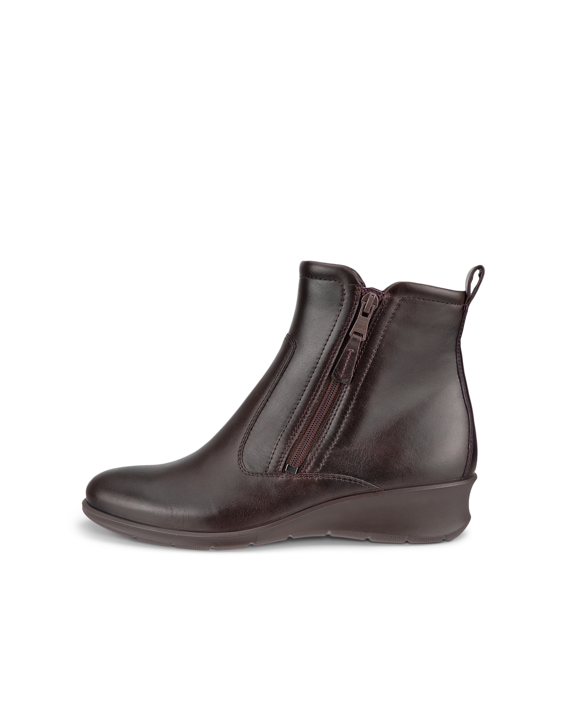 ECCO Felicia Womens Zip Up Boots - Marrón - Outside