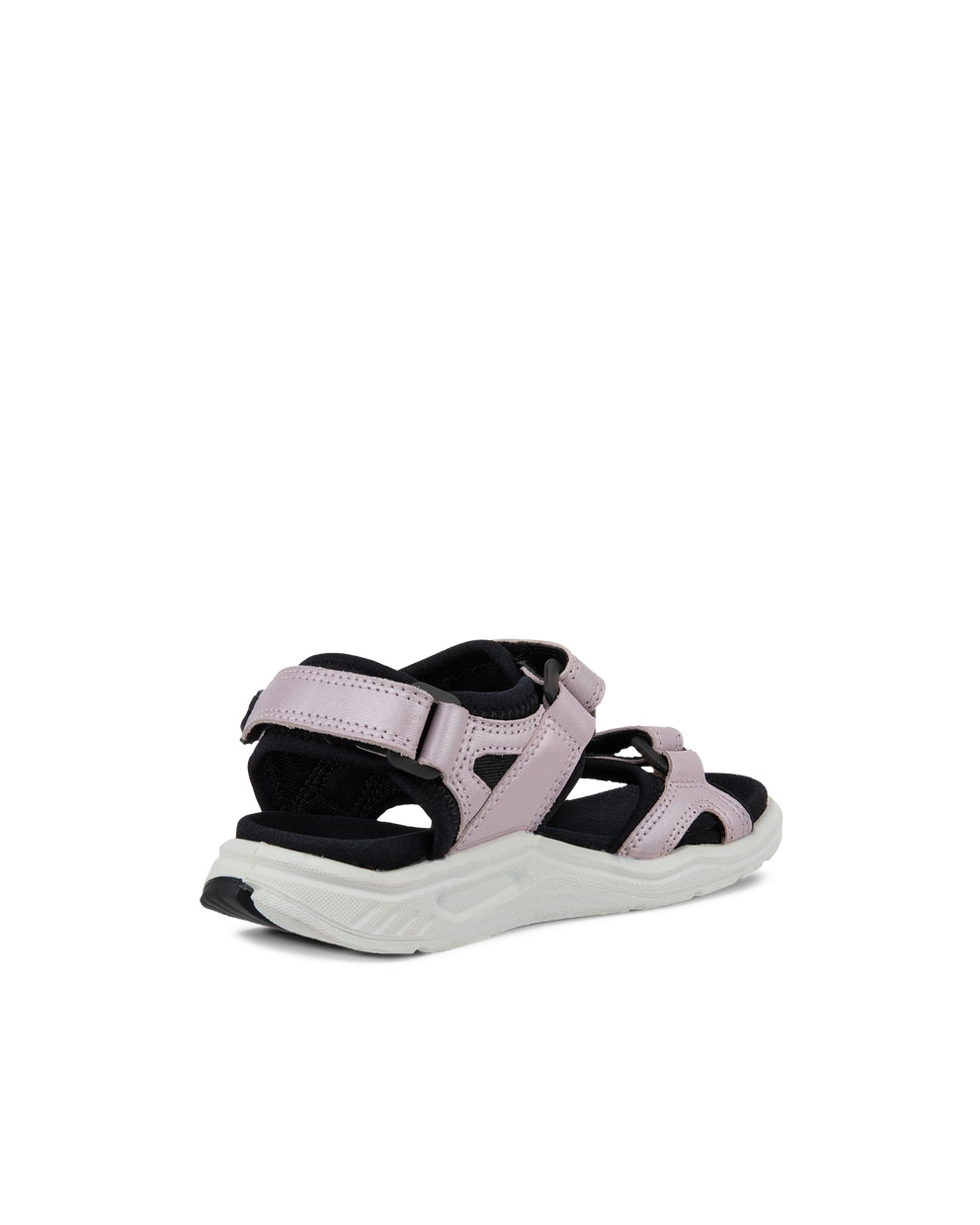 Girls' ECCO® X-Trinsic Leather Sandal - Pink - Back