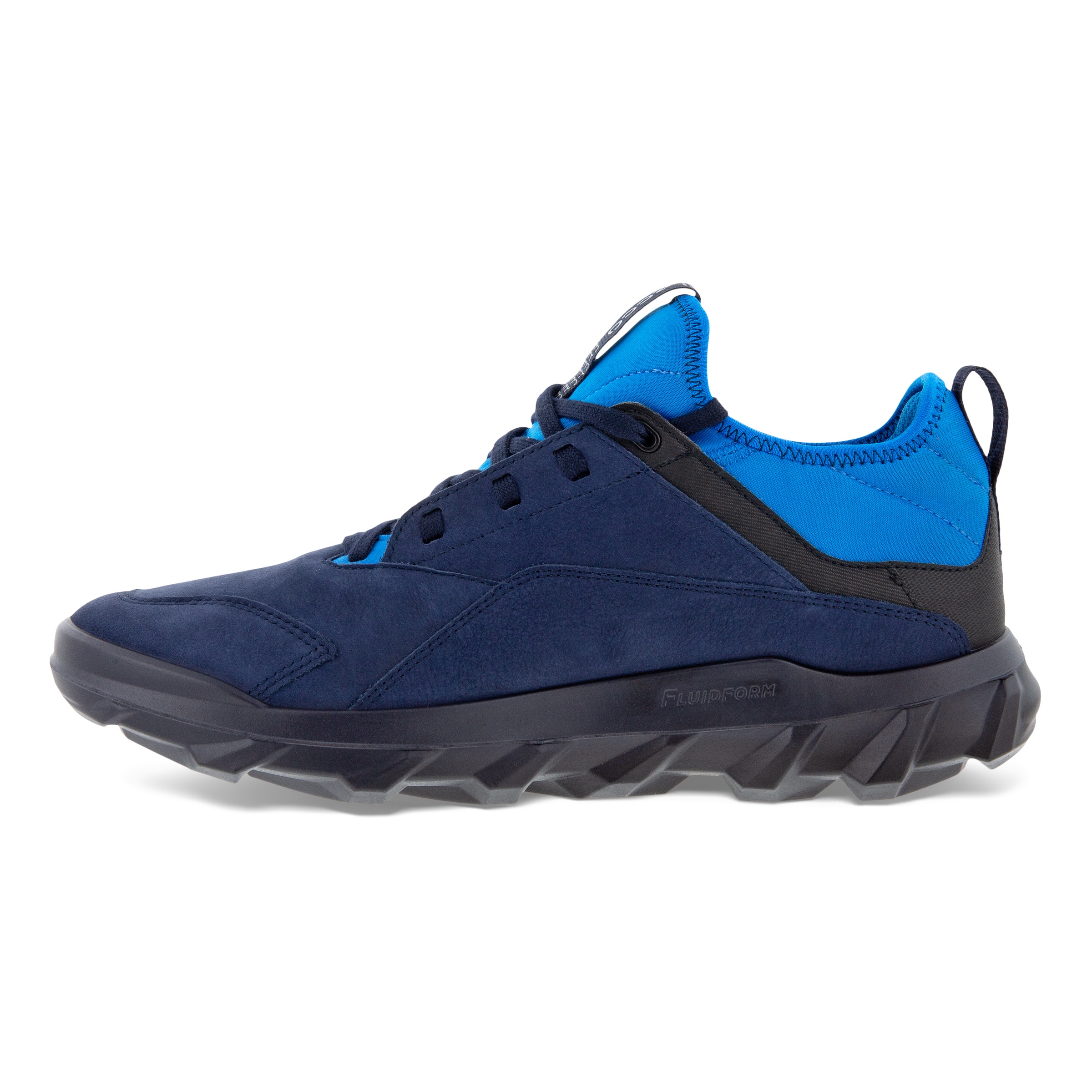 ECCO MX Low メンズ レザーアウトドアスニーカー - 青 - Inside