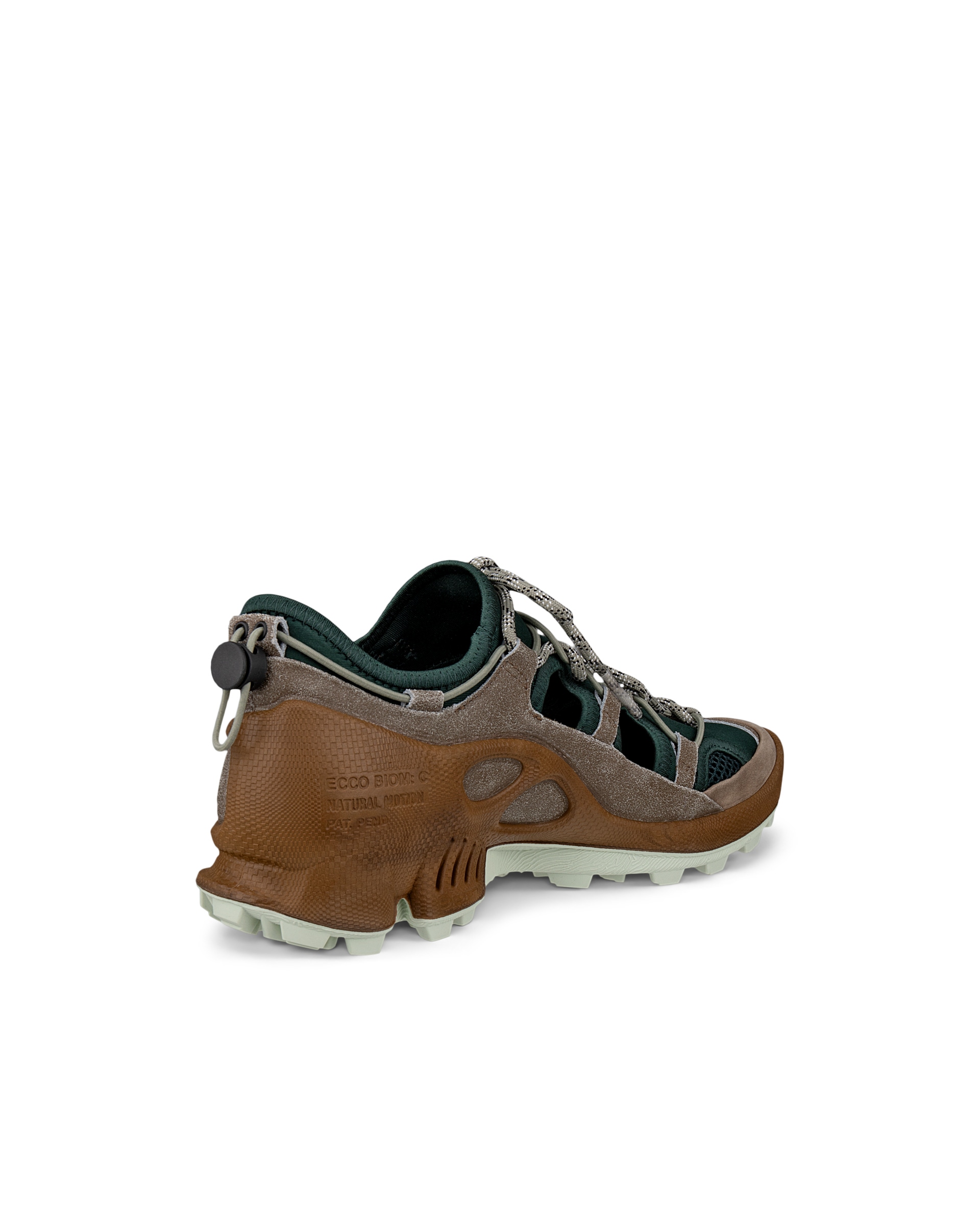 Women's ECCO® BIOM C-Trail Suede Sneaker - Brown - Back