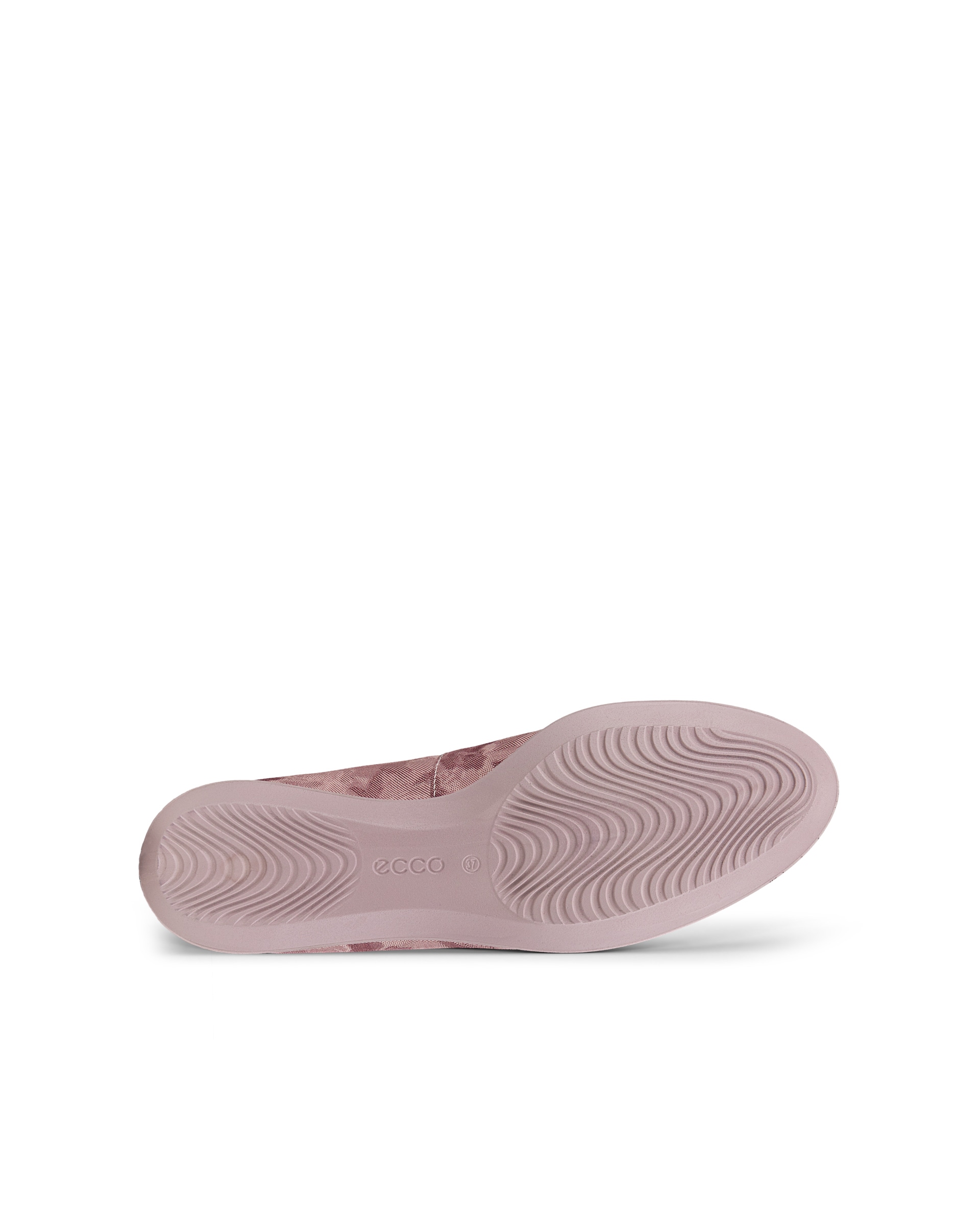 Women's ECCO® Touch 2.0 Leather Ballerina - Pink - Sole