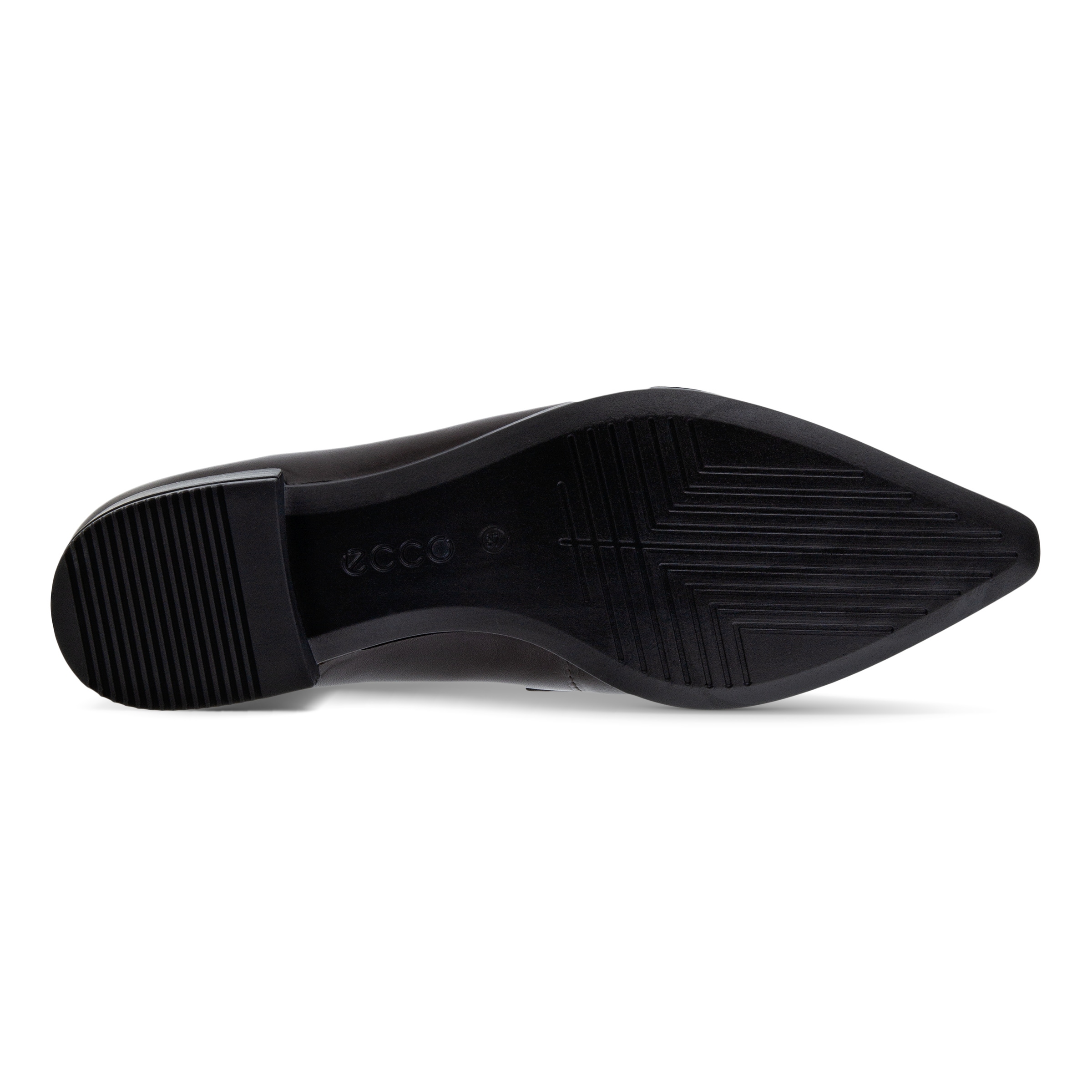 ECCO Shape 20 Pointy ウィメンズ レザーローファー - ブラウン - Sole