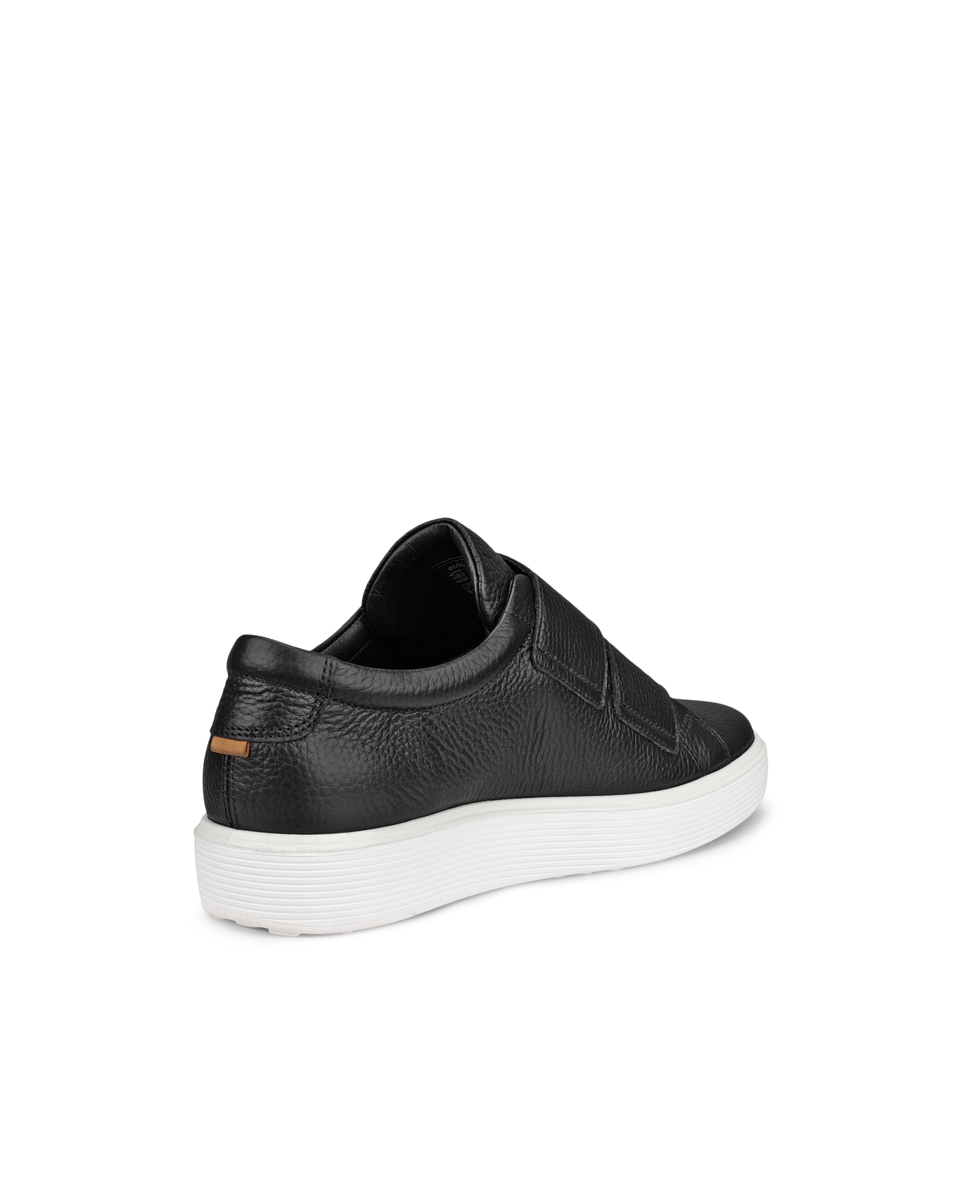 Women's ECCO® Soft 60 Leather Sneaker - Black - Back