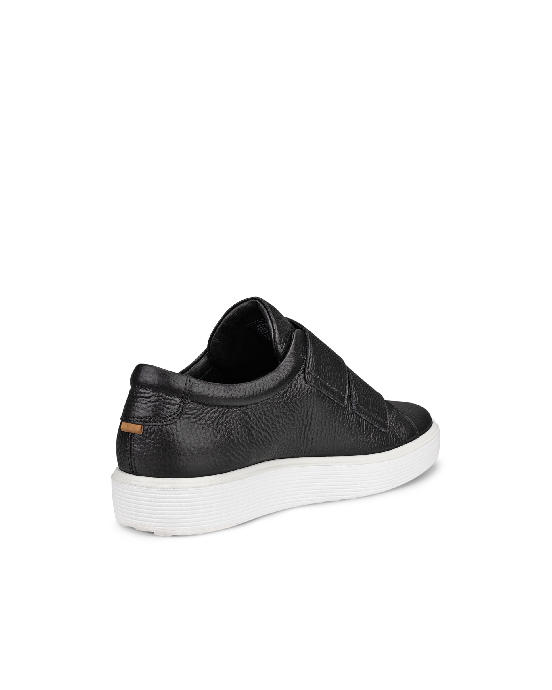 Women's ECCO® Soft 60 Leather Sneaker - Black - Back