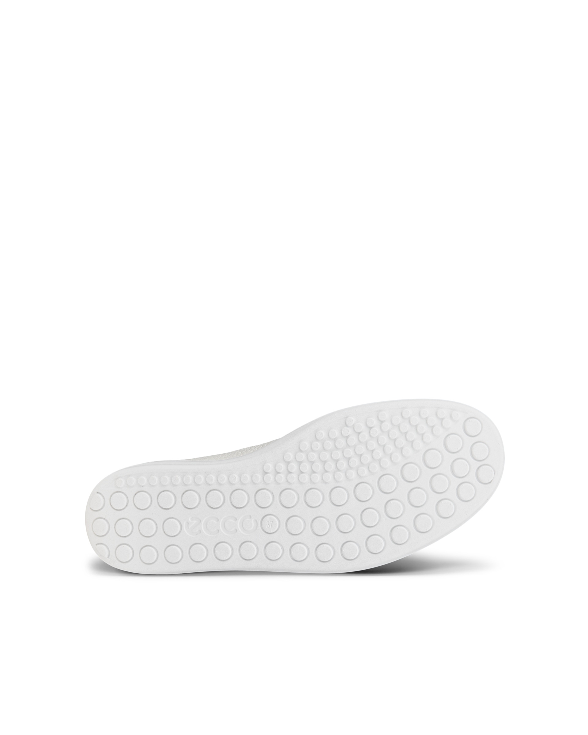 ECCO Soft 60 ウィメンズ レザーハイカットスニーカー - 白 - Sole