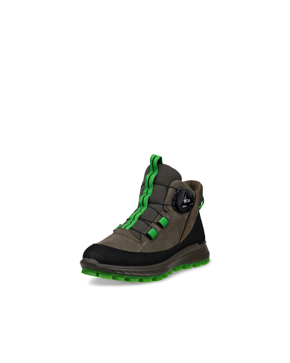 Botines impermeable de nobuk ECCO® Exostrike para niño/a - Verde - Main