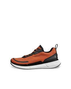 Men's ECCO® BIOM 2.2 Low Breathru Textile Sneaker - Orange - Outside