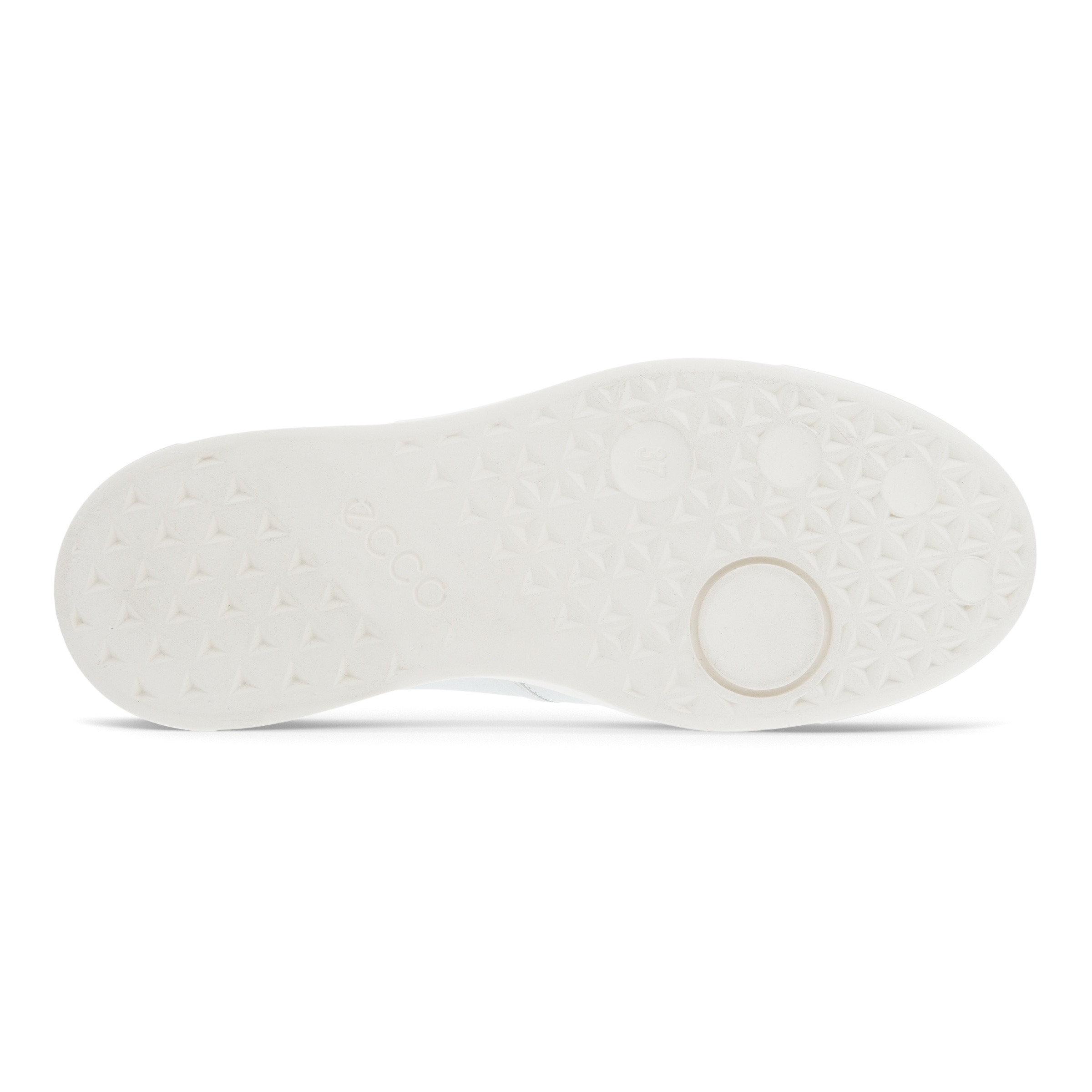 ECCO Street Tray ウィメンズ レザースリッポンスニーカー - White - Sole