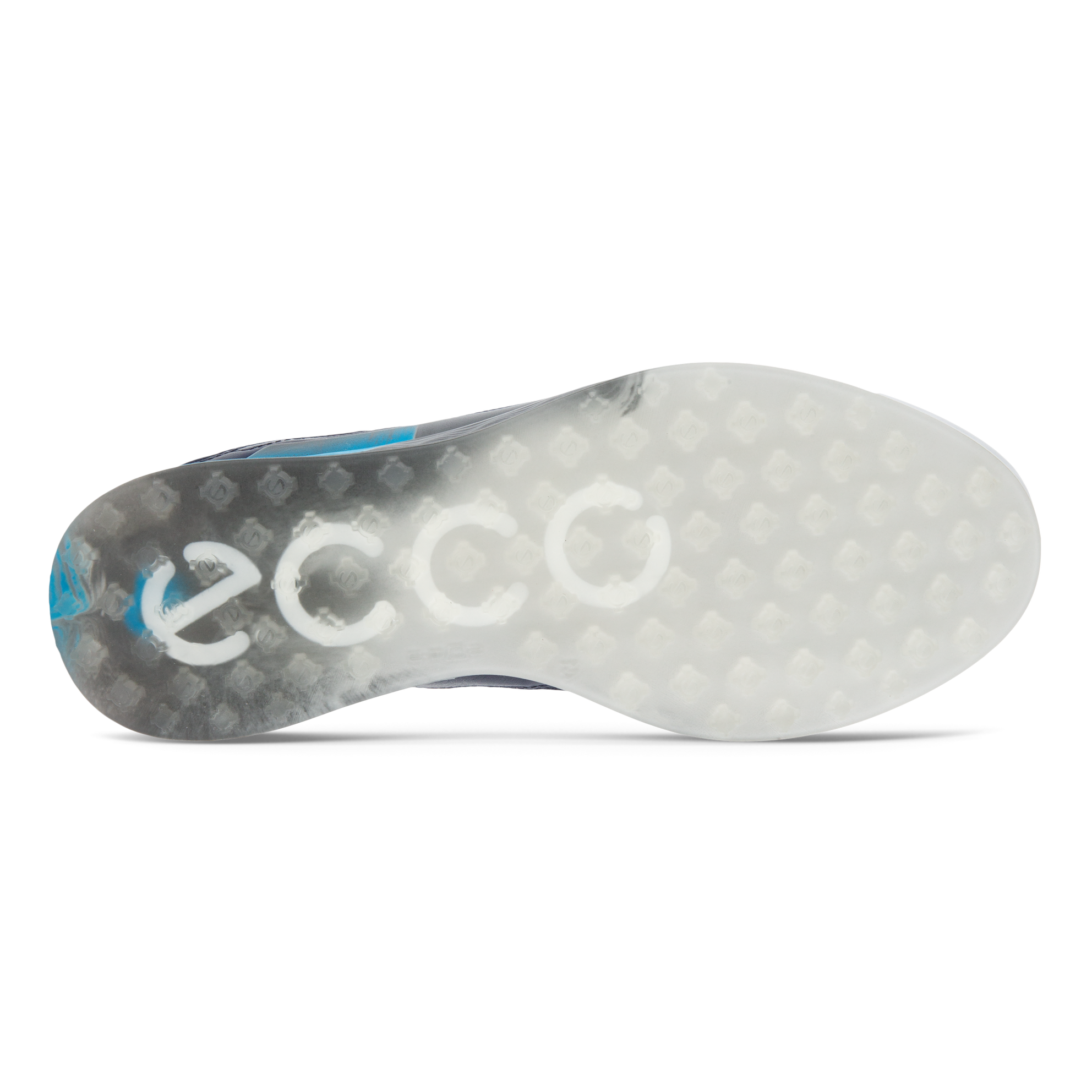 Zapatos golf de piel Gore-Tex ECCO® Golf S-Three para hombre - Azul - Sole