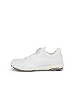 Men's ECCO® Golf Biom Hybrid 3 Leather Shoe - White - Outside