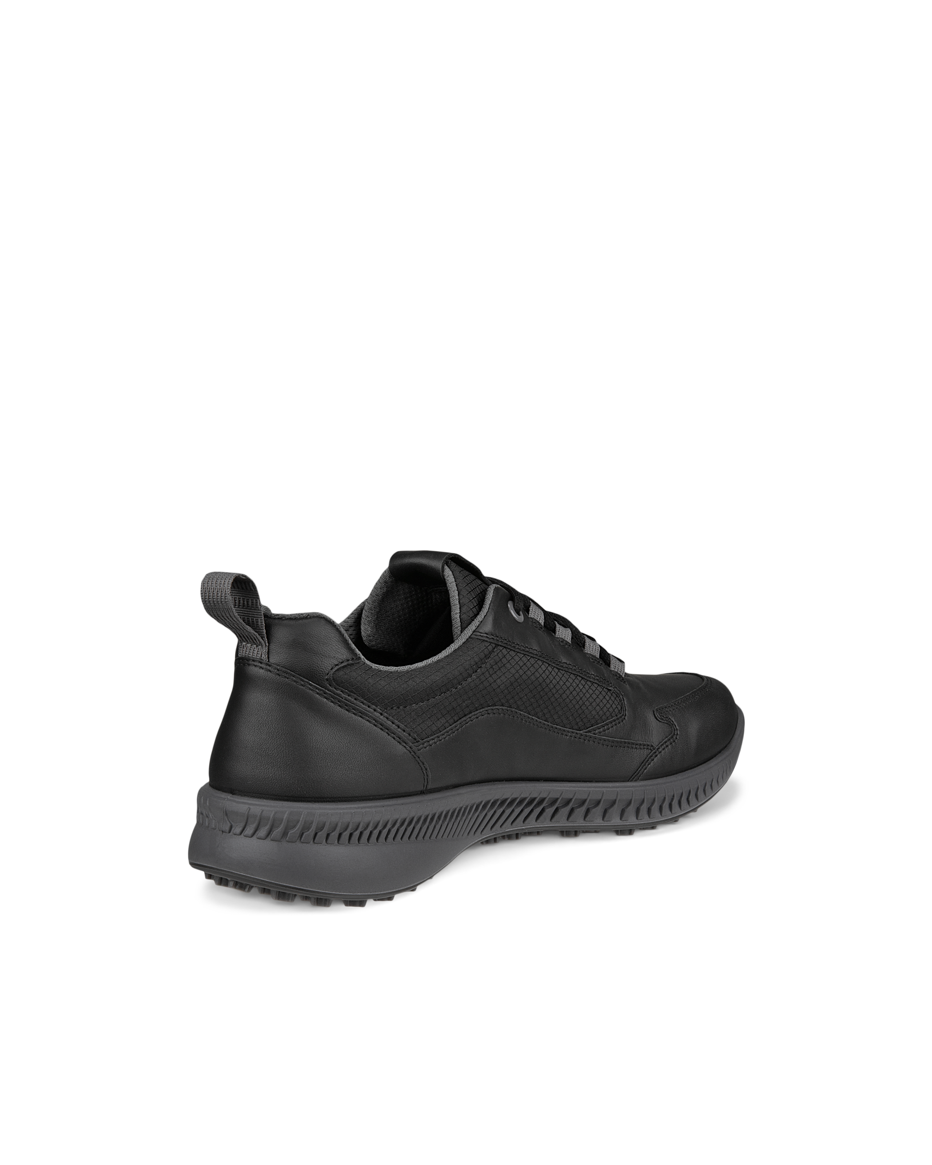 Men's ECCO® Golf S-Hybrid Leather Waterproof Golf Shoe - Black - Back