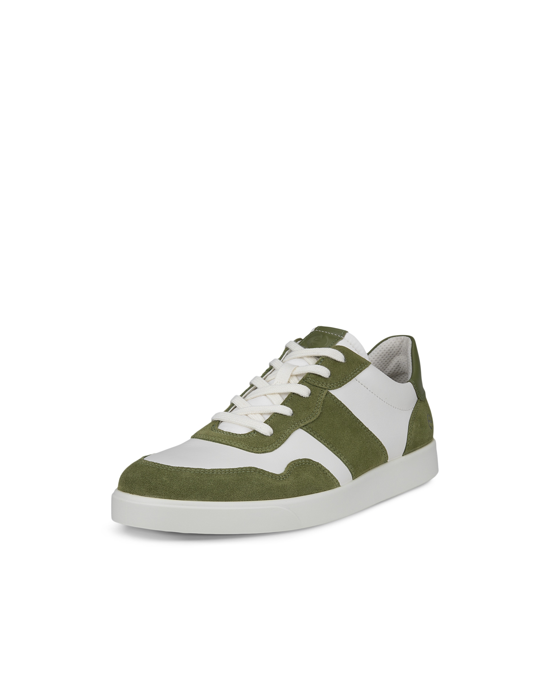 Men's ECCO® Street Lite Suede Sneaker - Green - Main