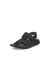 Sandalias con dos tiras de piel ECCO® Cozmo para niño/a - Negro - Main