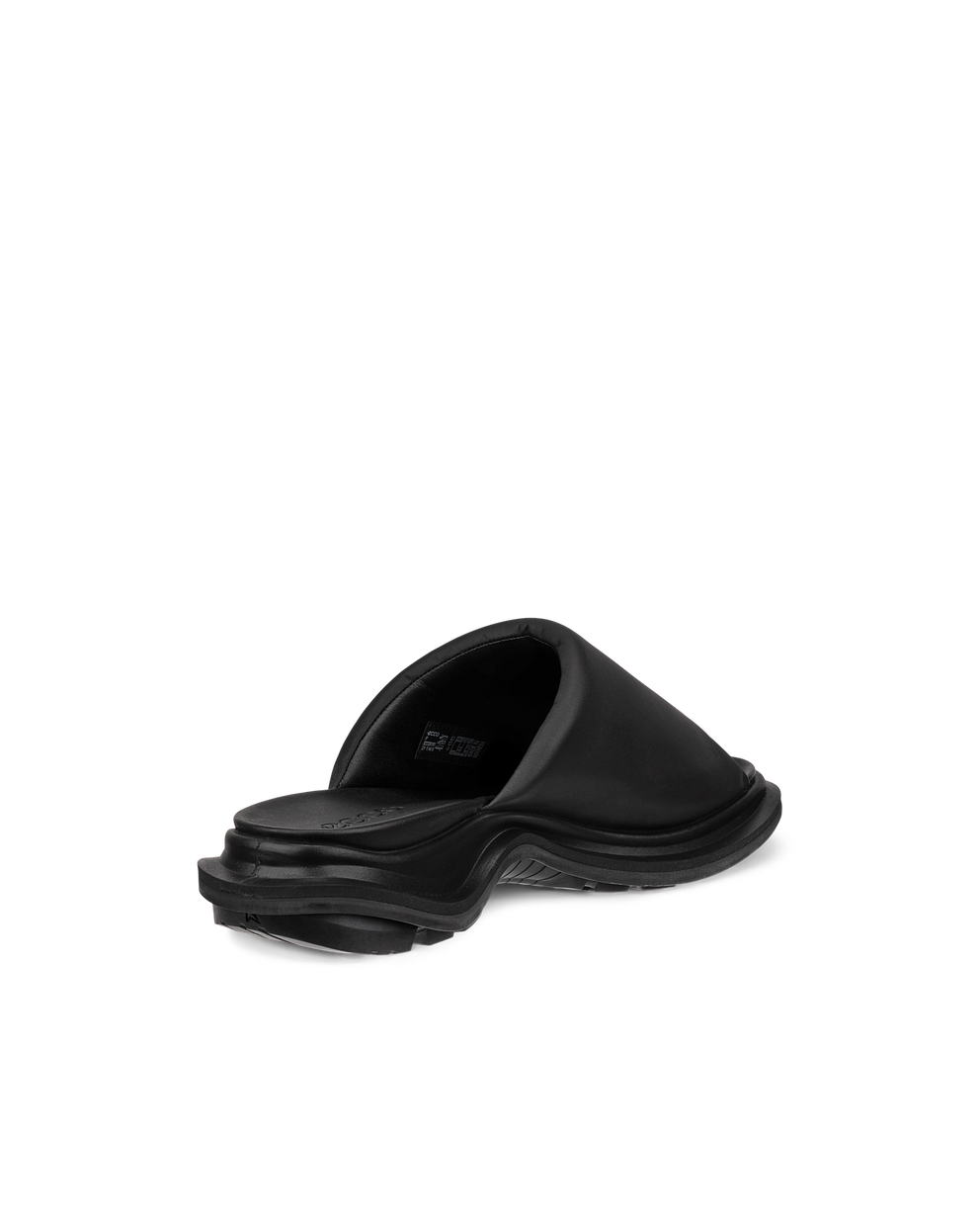 Women's ECCO® Offroad Leather Walking Sandal - Black - Back