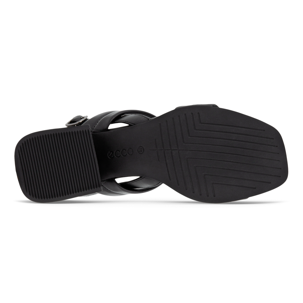 ECCO Elevate Squared Sandal - Black - Sole