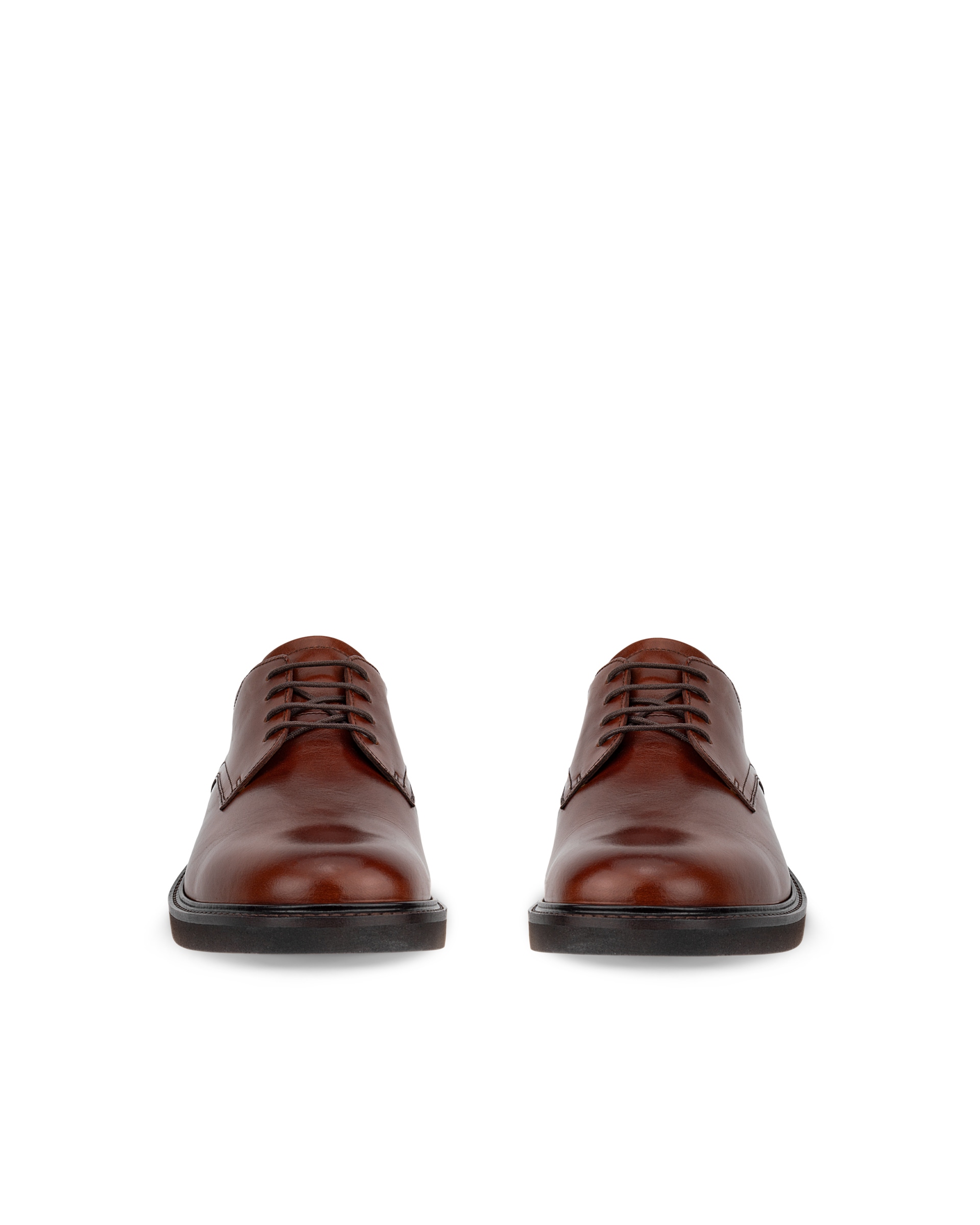 ECCO METROPOLE LONDON MEN'S DERBY SHOE - Brown - Front pair