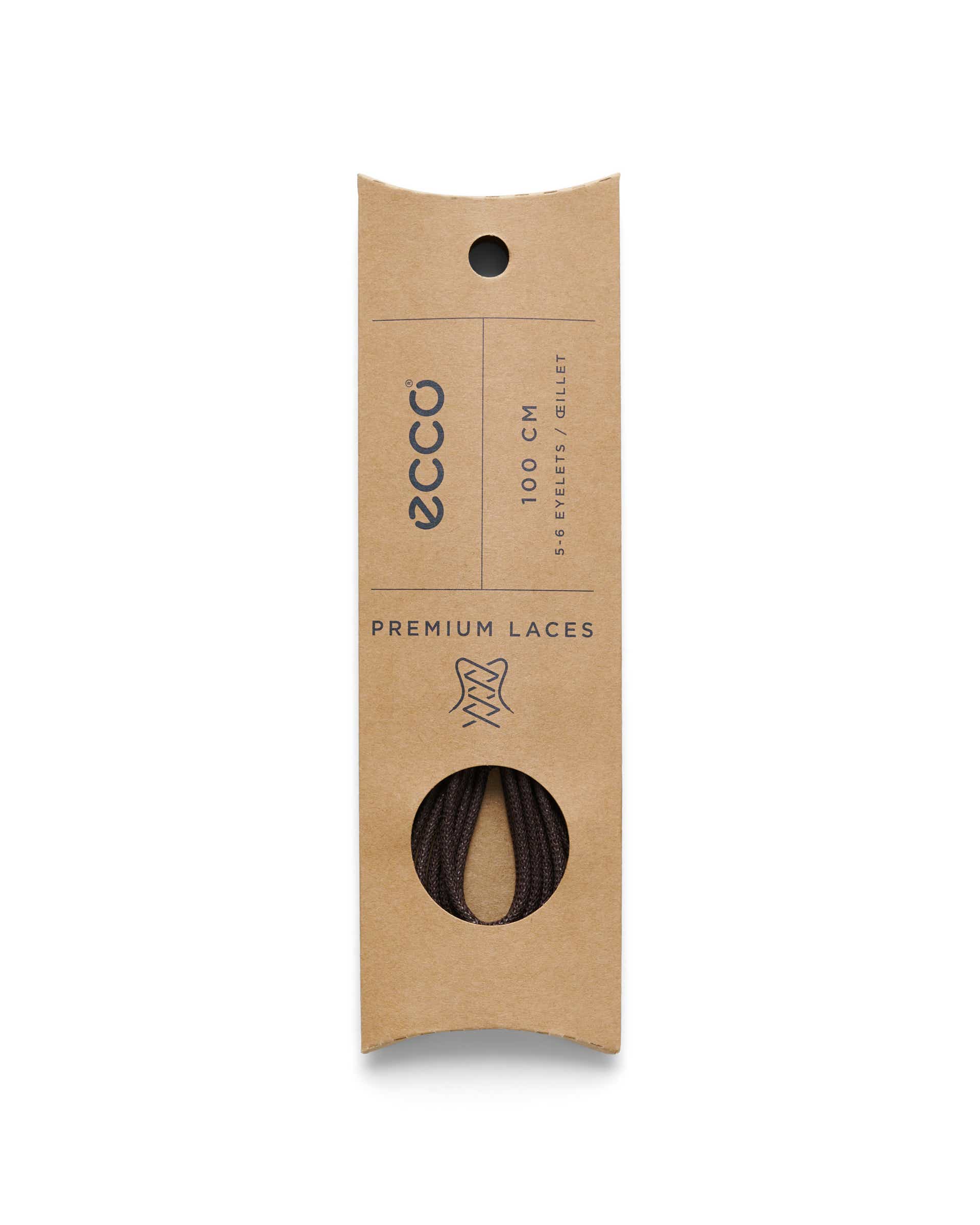 ECCO® Round ümarad paelad - Pruun - Detail-2