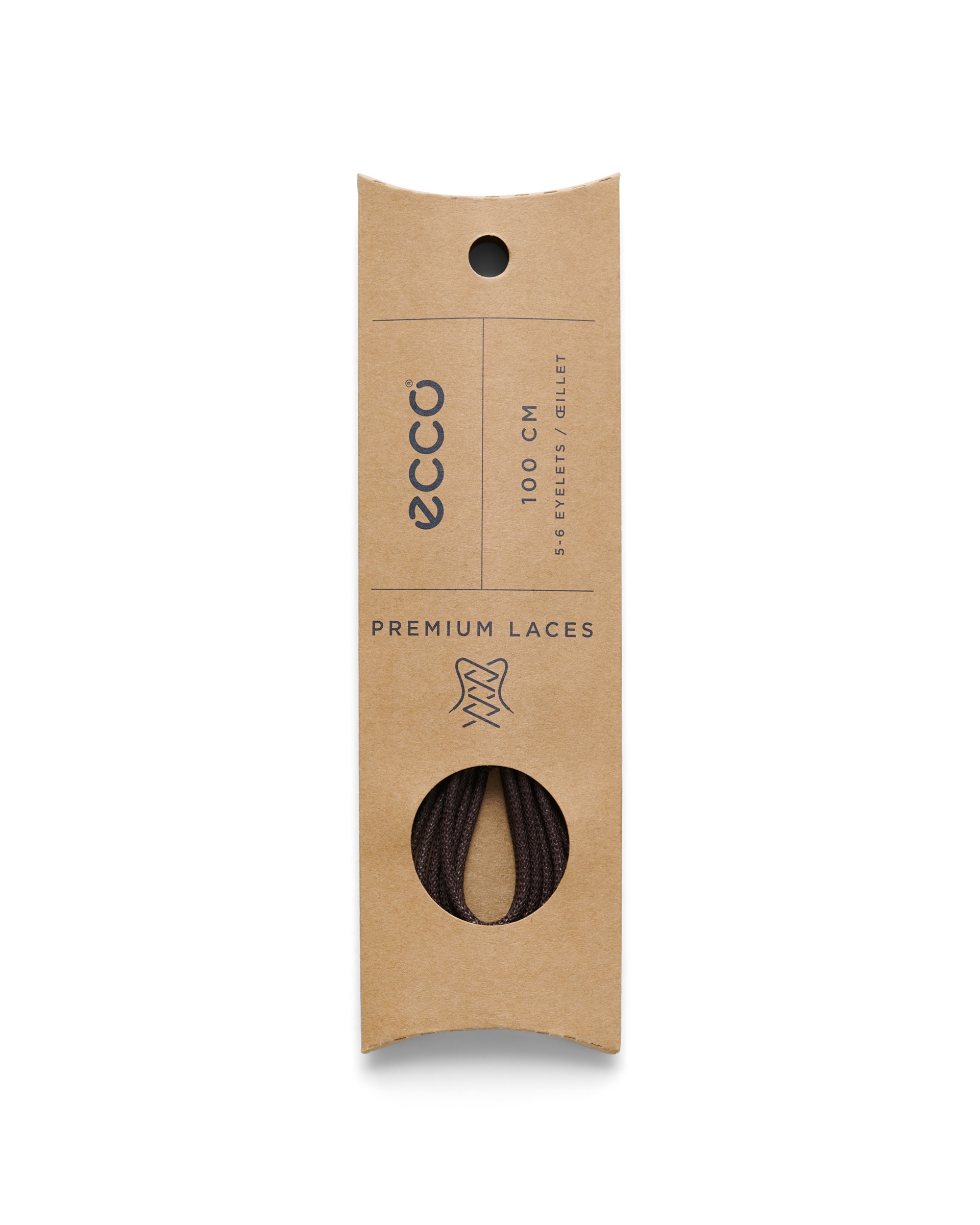 ECCO® Round ümarad paelad - Pruun - Detail-2