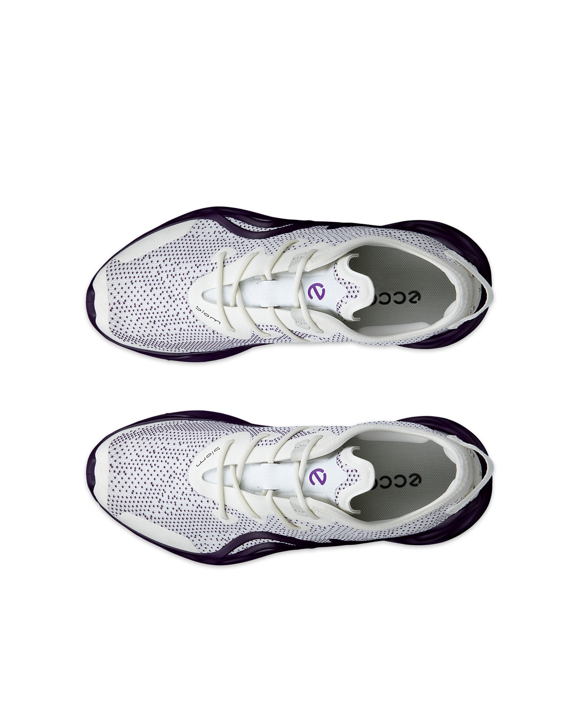 ECCO BIOM INFINITE WOMEN'S SNEAKER - Purple - Top left pair