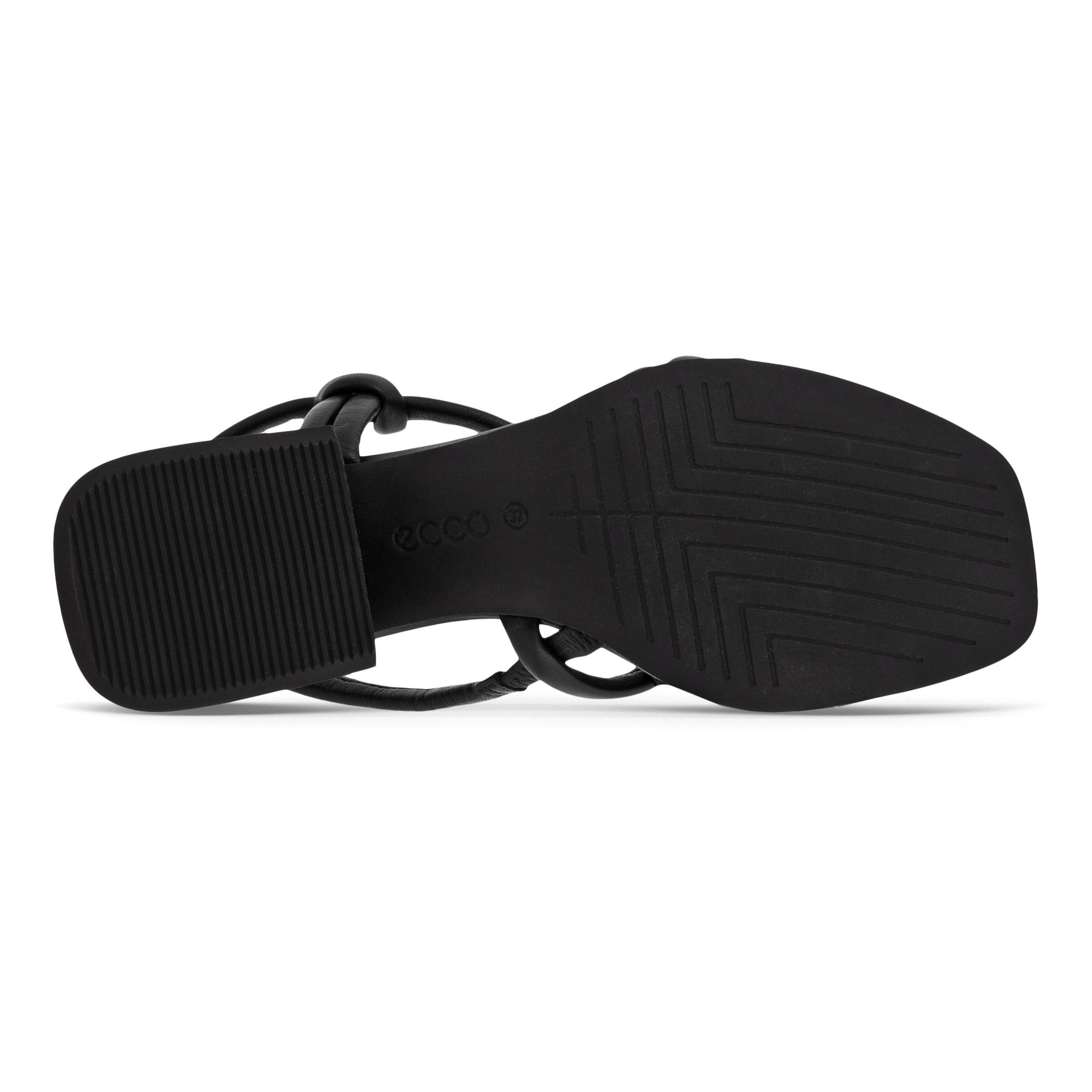 ECCO Elevate Squared Sandal - Negro - Sole