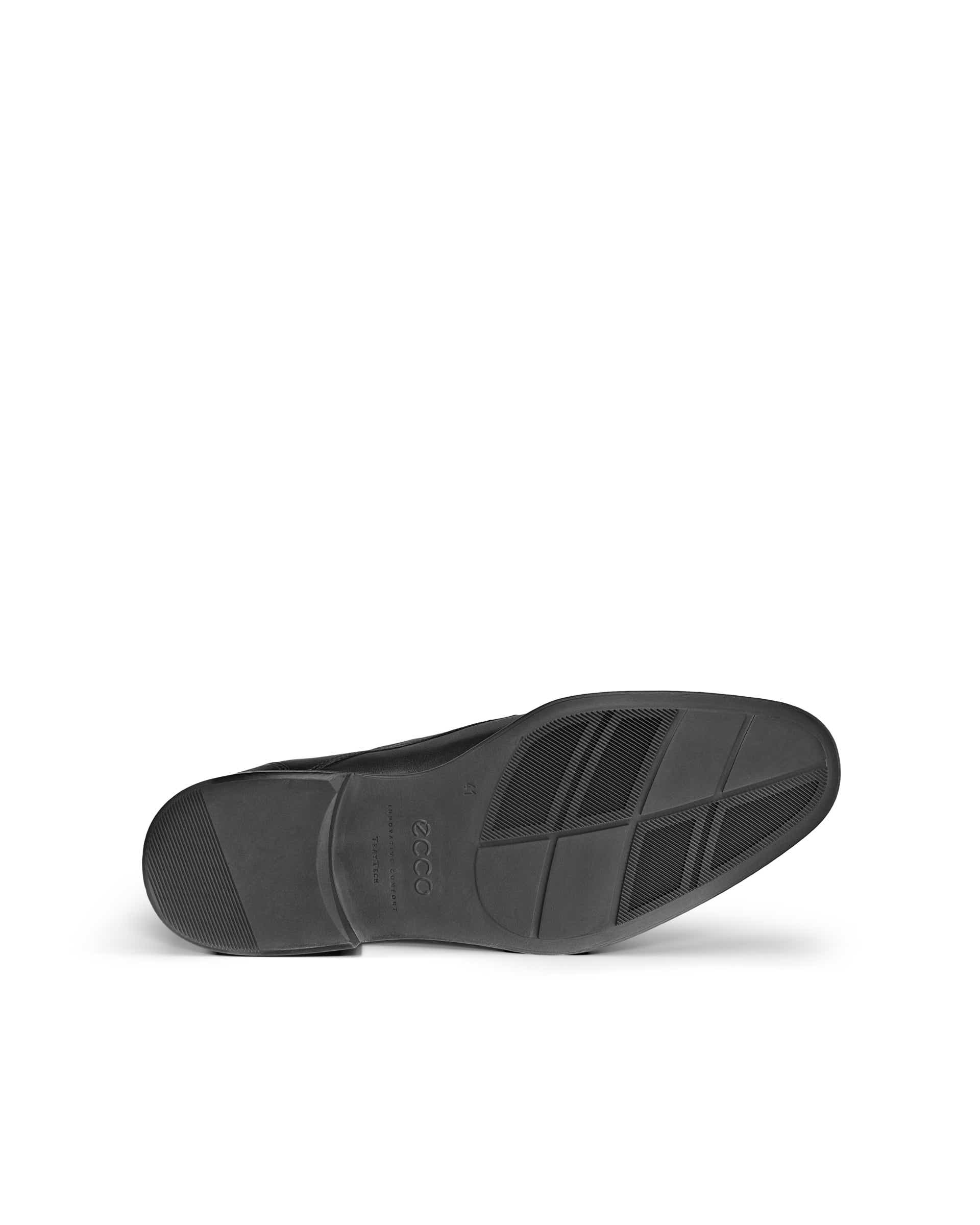 Men's ECCO® Citytray Leather Gore-Tex Derby Shoe - Black - Sole