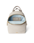 ECCO® Round Pack Pebbled Leather Backpack - Beige - Inside