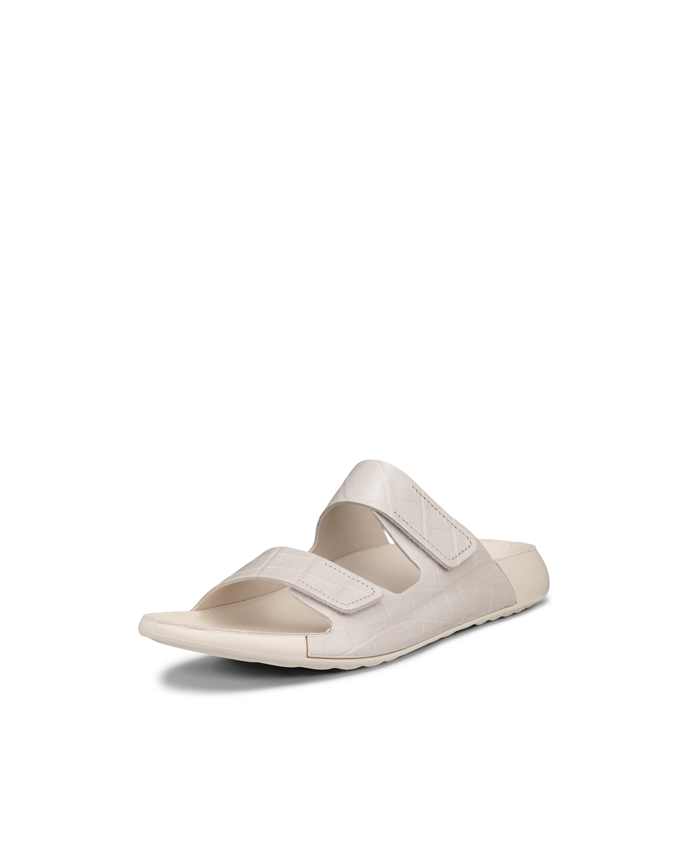 ECCO® Cozmo sandale en cuir deux brides pour femme - Beige - Main