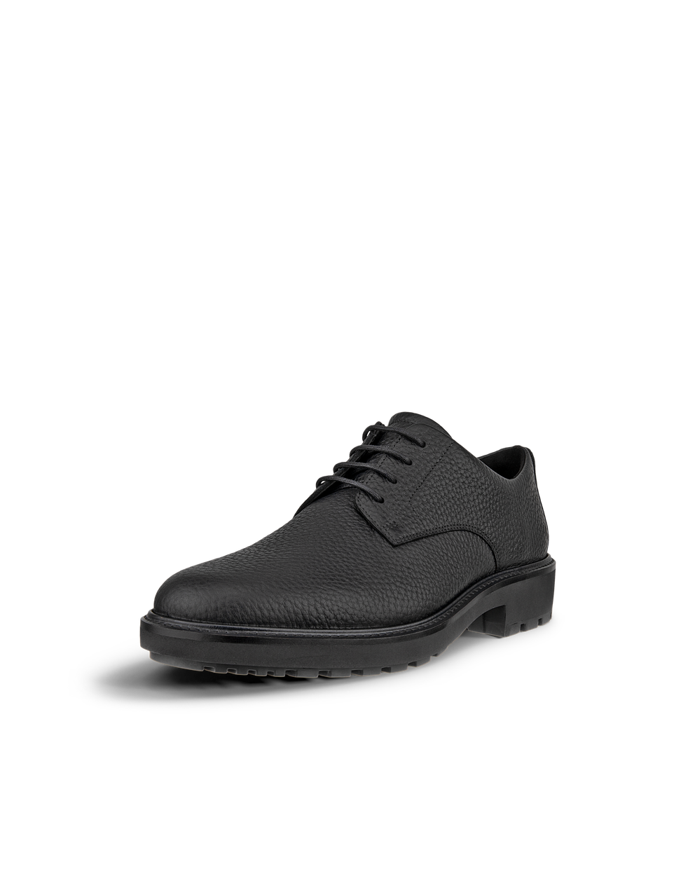 Men's ECCO® Metropole Oslo Leather Derby Shoe - Black - Main