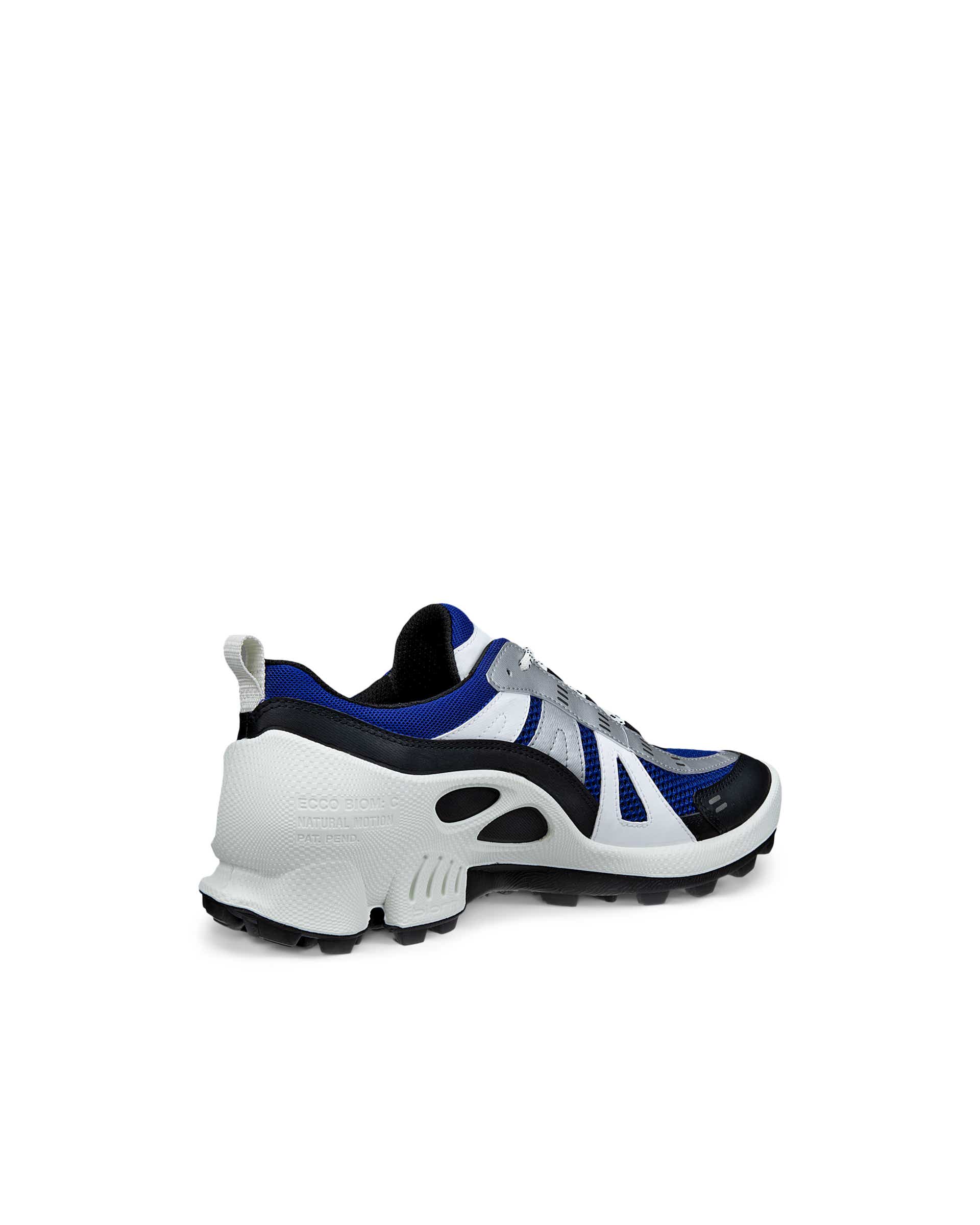Zapatillas de montaña de tela ECCO® BIOM C-Trail para hombre - Azul - Back