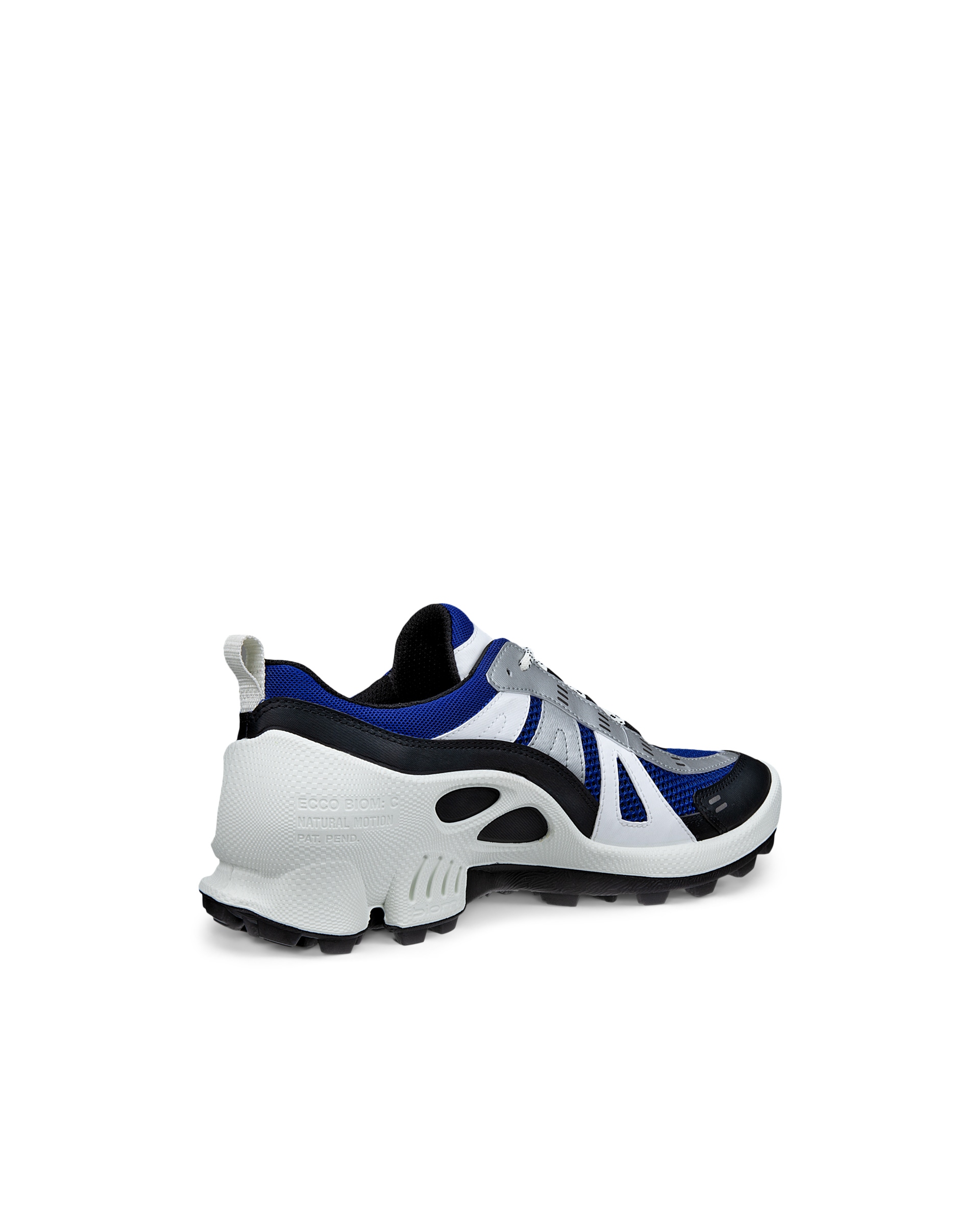 Zapatillas de montaña de tela ECCO® BIOM C-Trail para hombre - Azul - Back