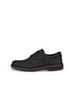 ECCO Men Turn Waterproof Plain Toe Tie - Black - Outside