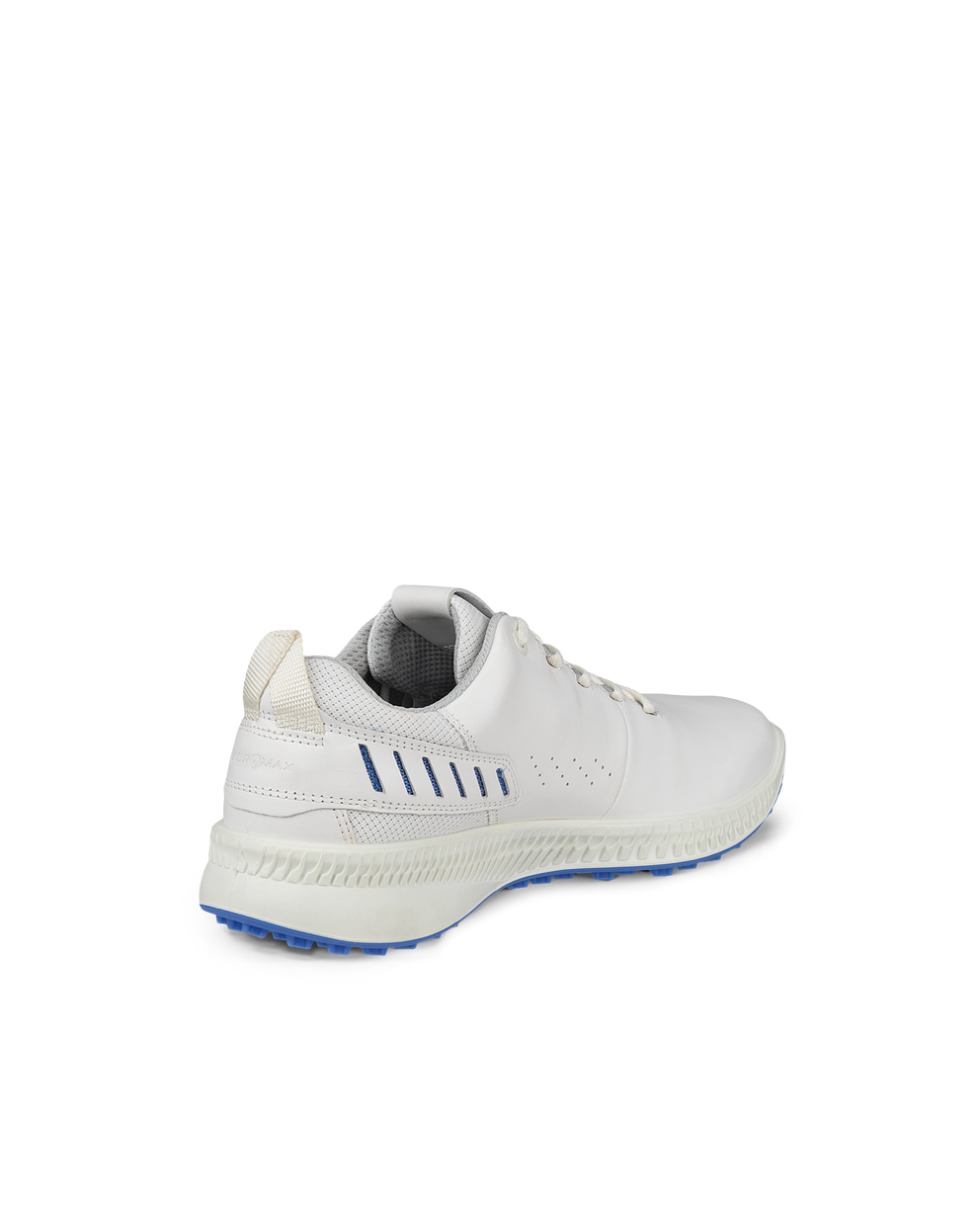 Men's ECCO® Golf S-Hybrid Leather Waterproof Shoe - White - Back