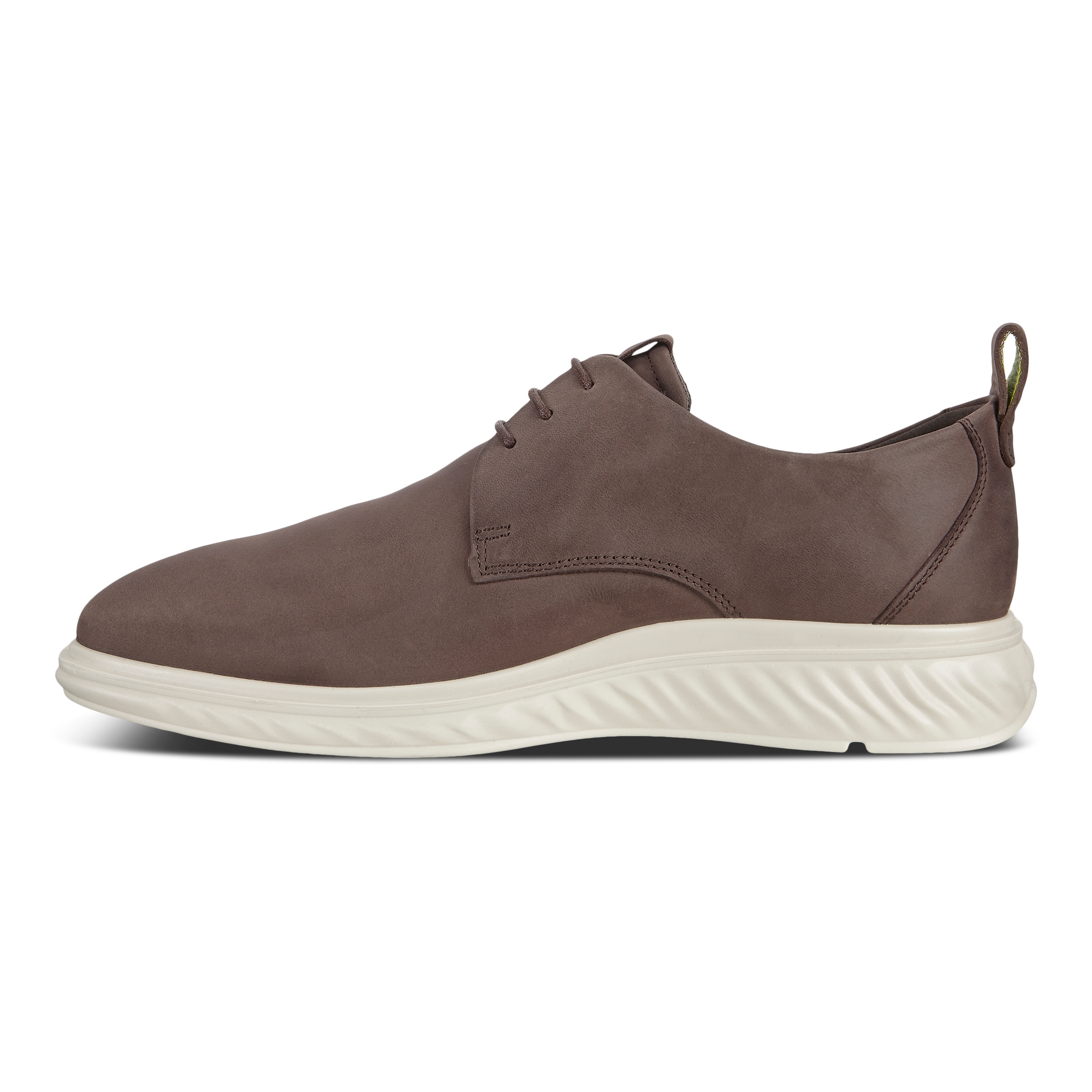 ECCO ST. 1 Hybrid Lite Plain Toe Derby - Brown - Inside