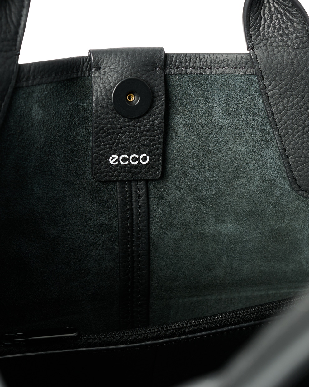 ECCO TOTE SOFT NORTH-SOUTH - Black - Inside