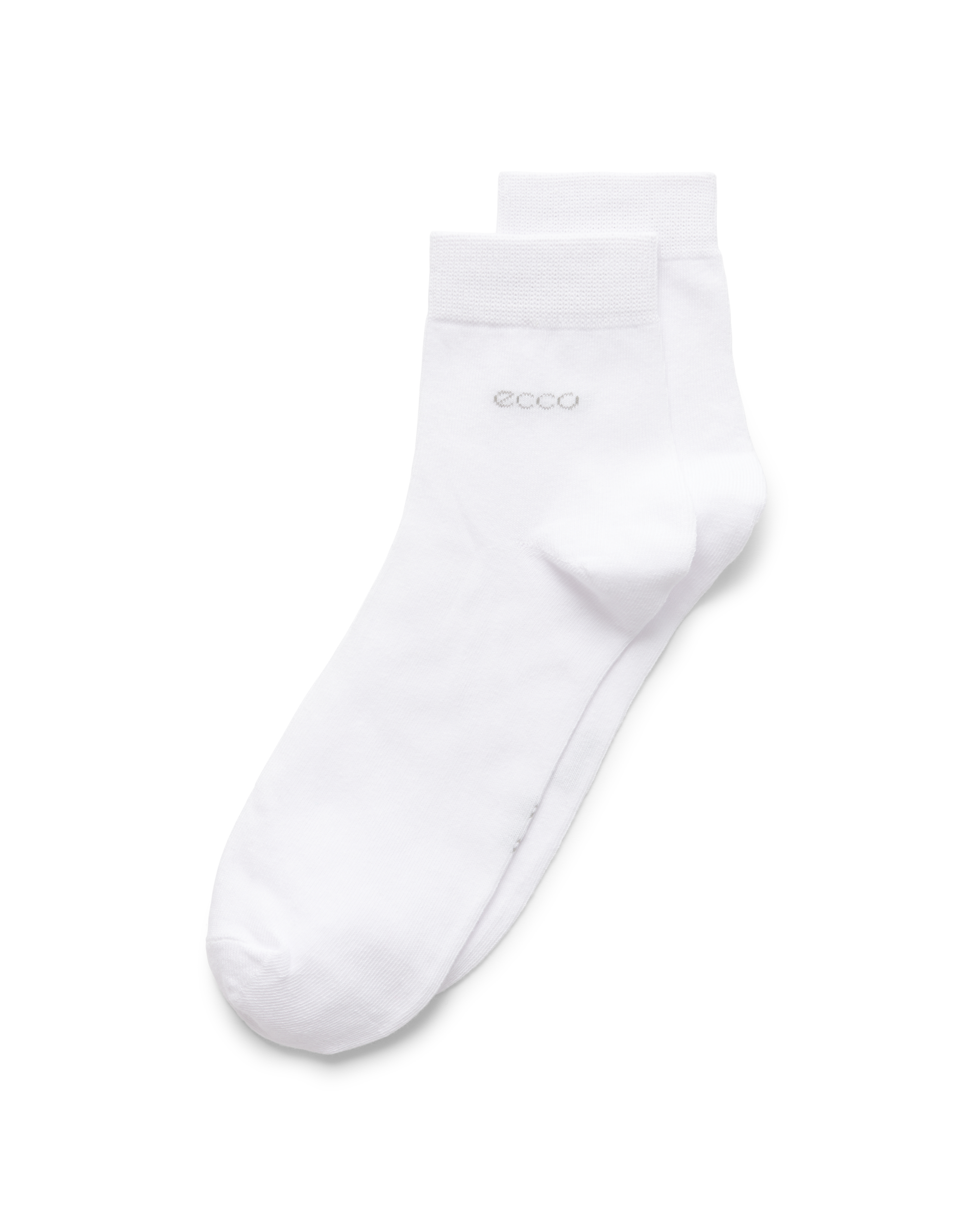 ECCO Classic Ankle-cut 3-pack Ankle Socks White - Valge - Detail-1