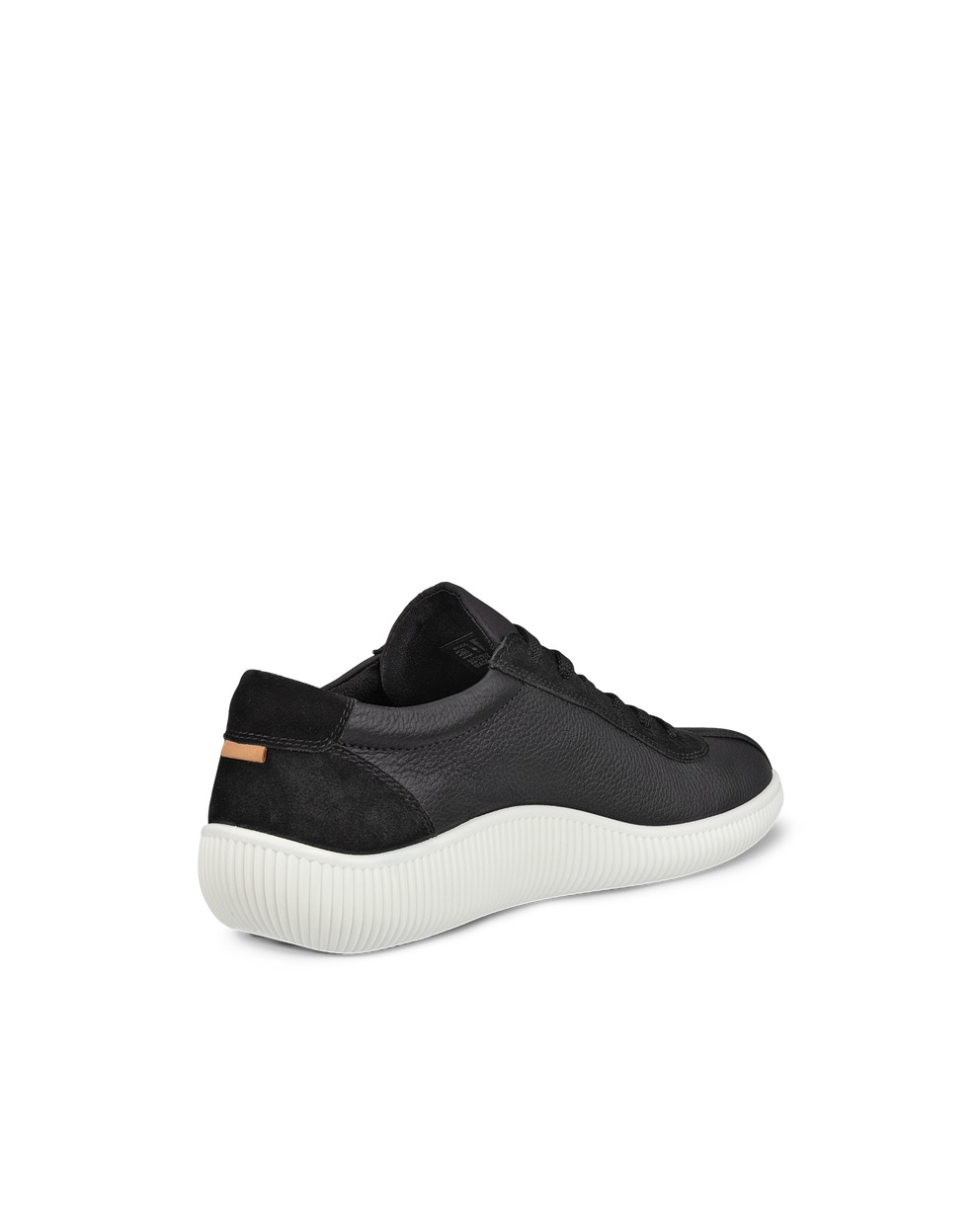 ECCO SOFT ZERO MEN'S SNEAKER - Black - Back