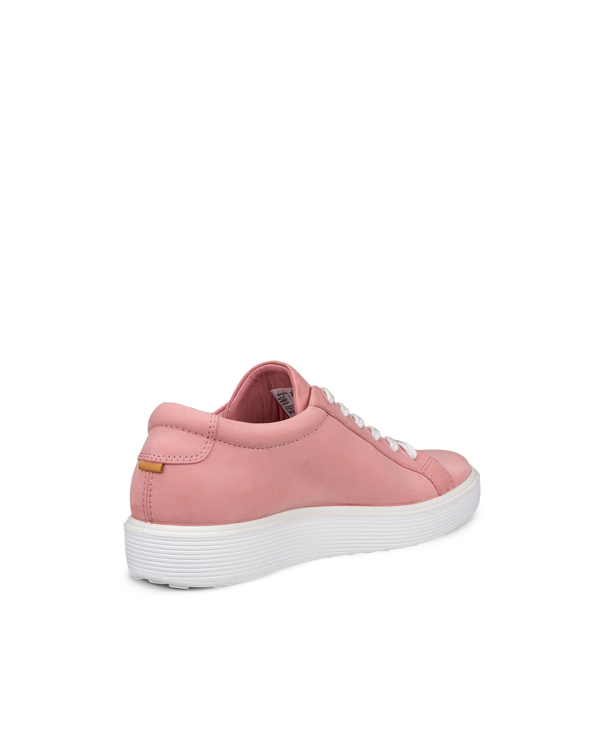 ECCO® Soft 60 baskets en cuir pour femme - Rose - Back