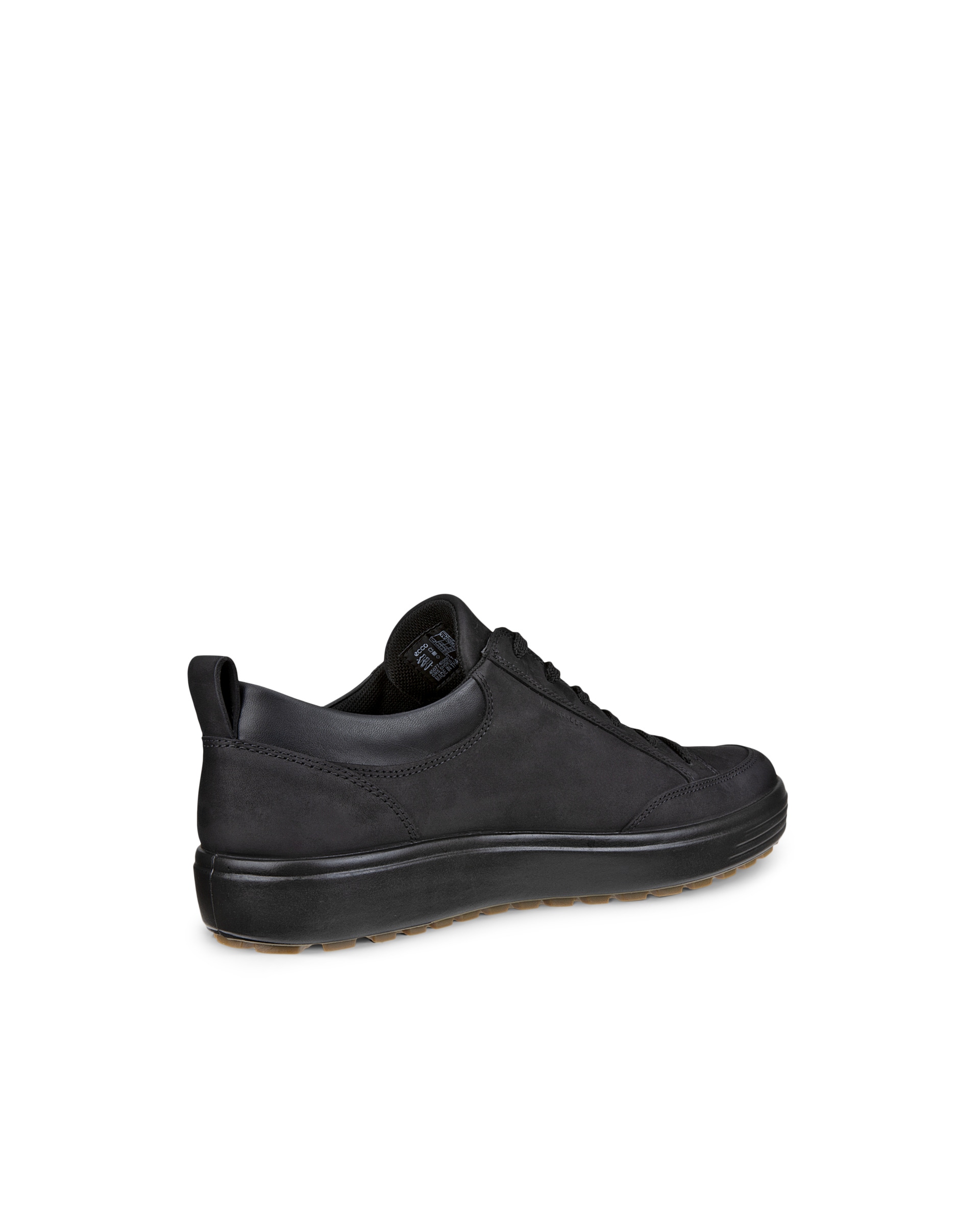 ECCO® Soft 7 Tred veekindlad nubukist jalats meestele - Must - Back