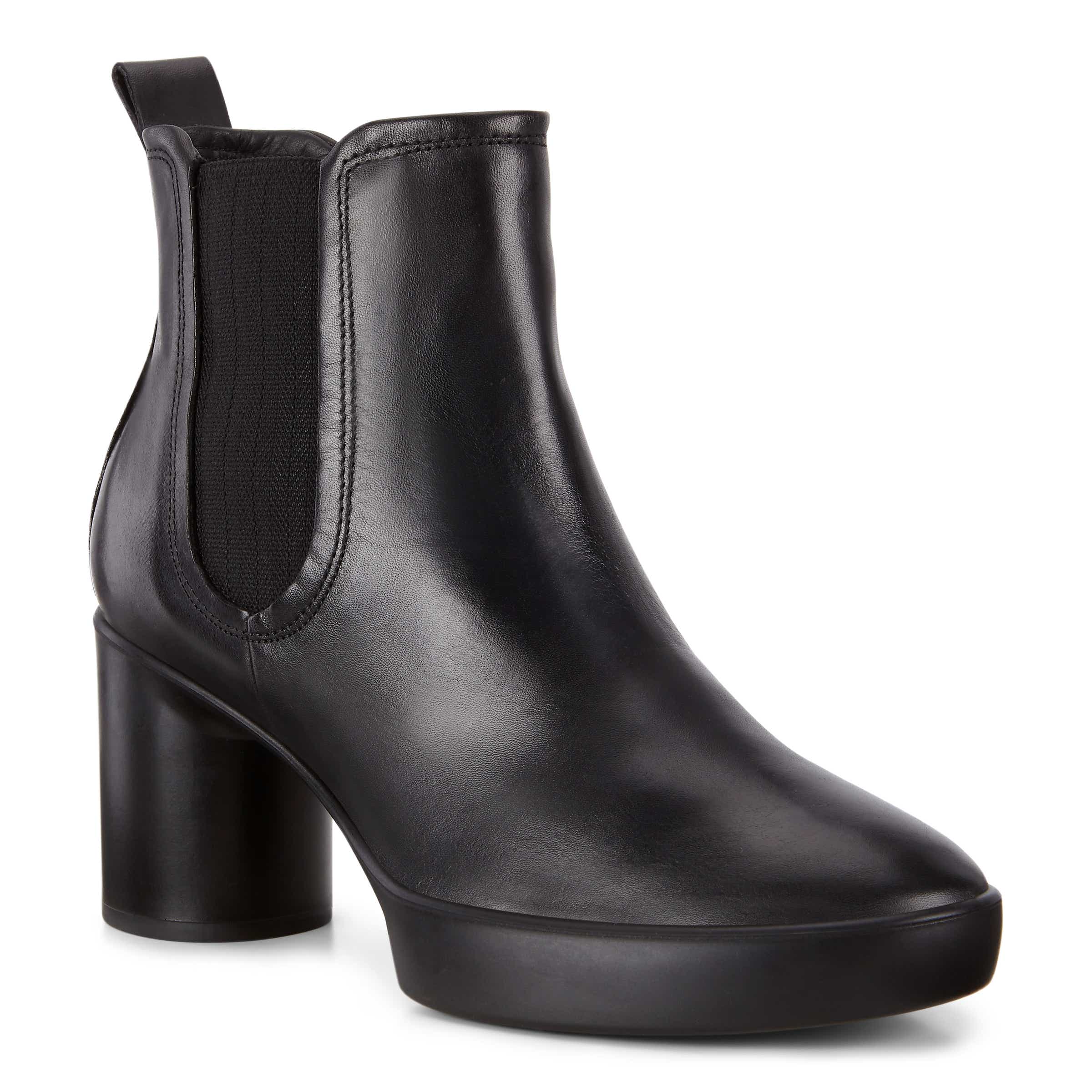 ECCO Shape Sculpted Motion 55 Chelsea Boot - Black - Main