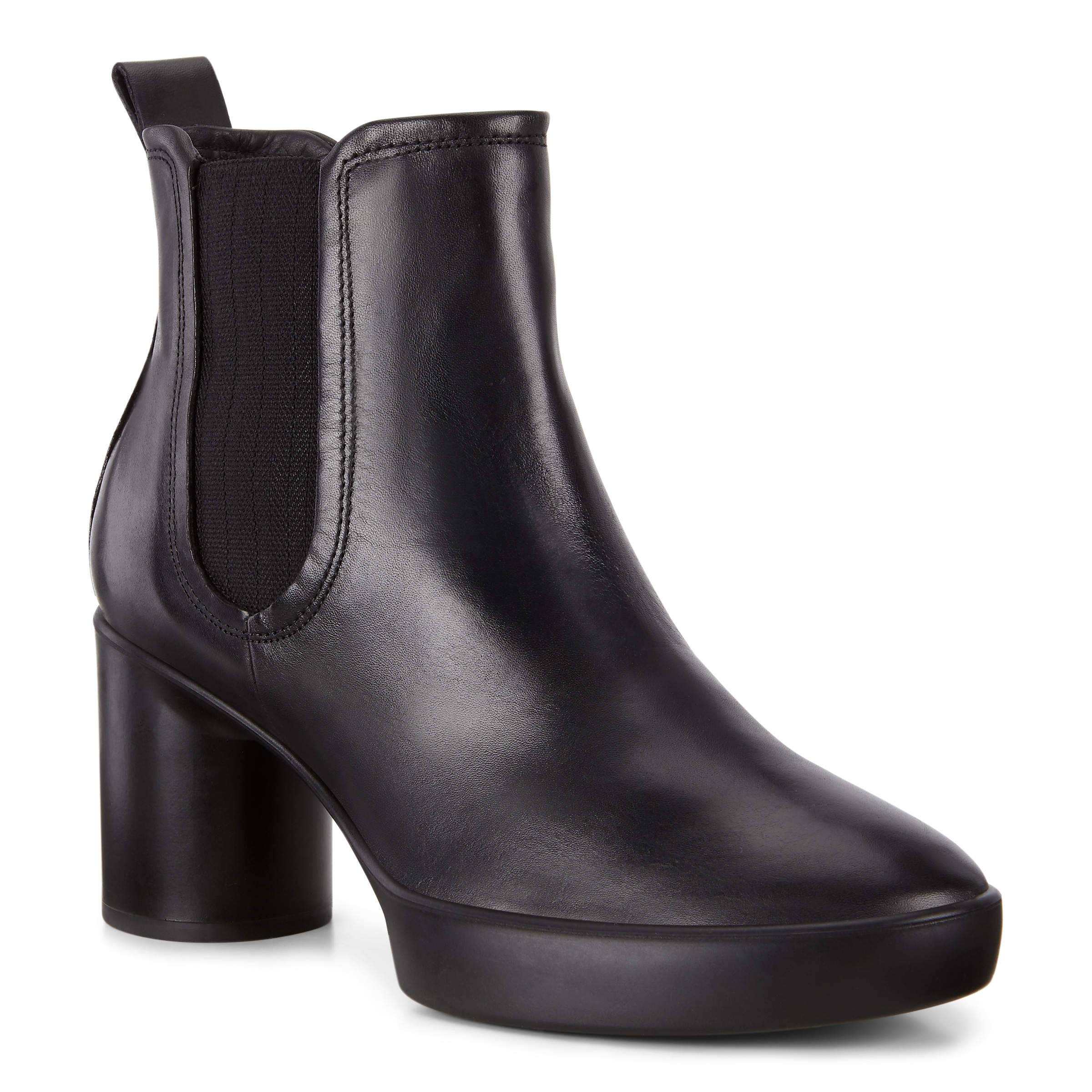 ECCO Shape Sculpted Motion 55 Chelsea Boot - Black - Main