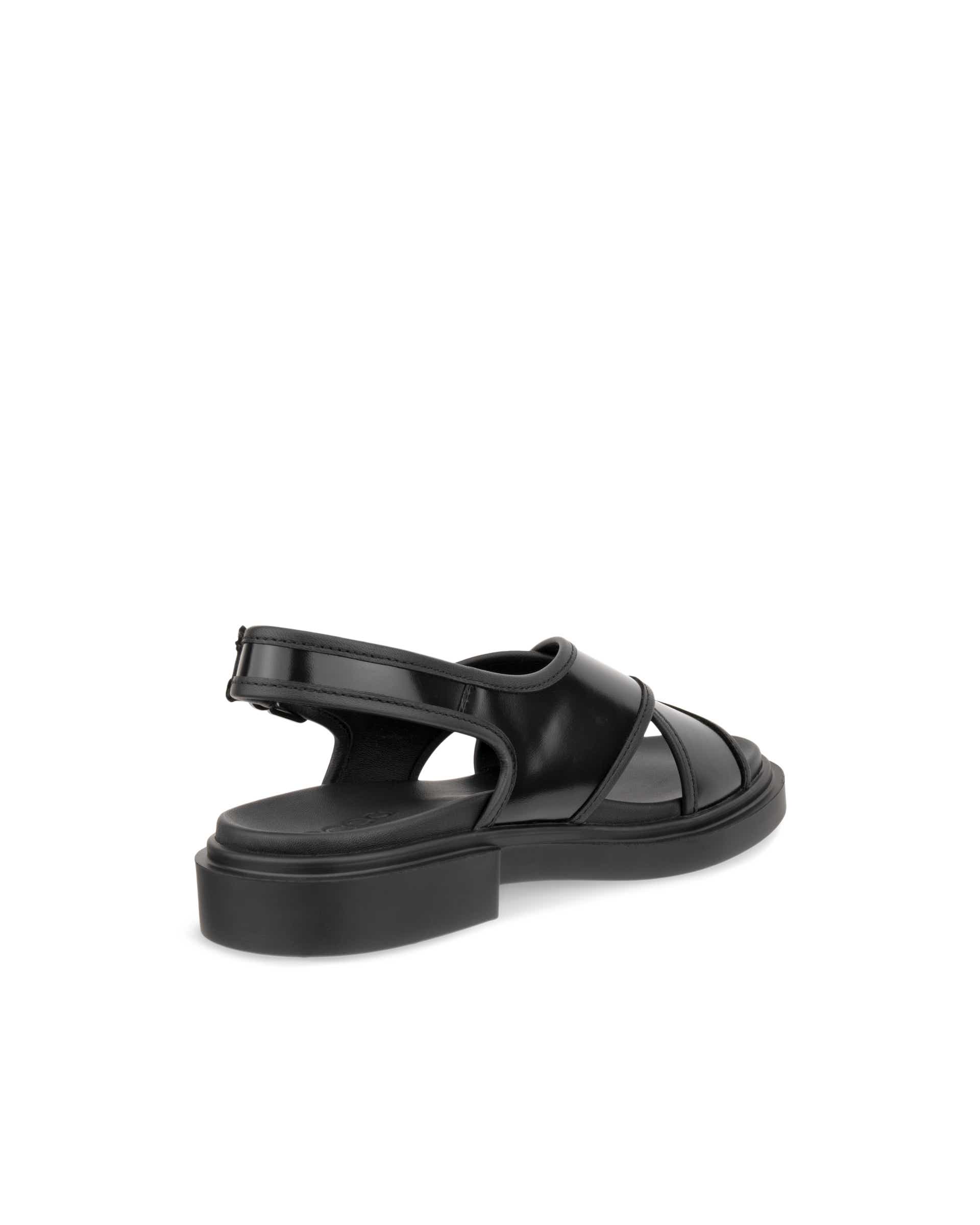 ECCO® METROPOLE SEOUL sandale en cuir pour femme - Noir - Back