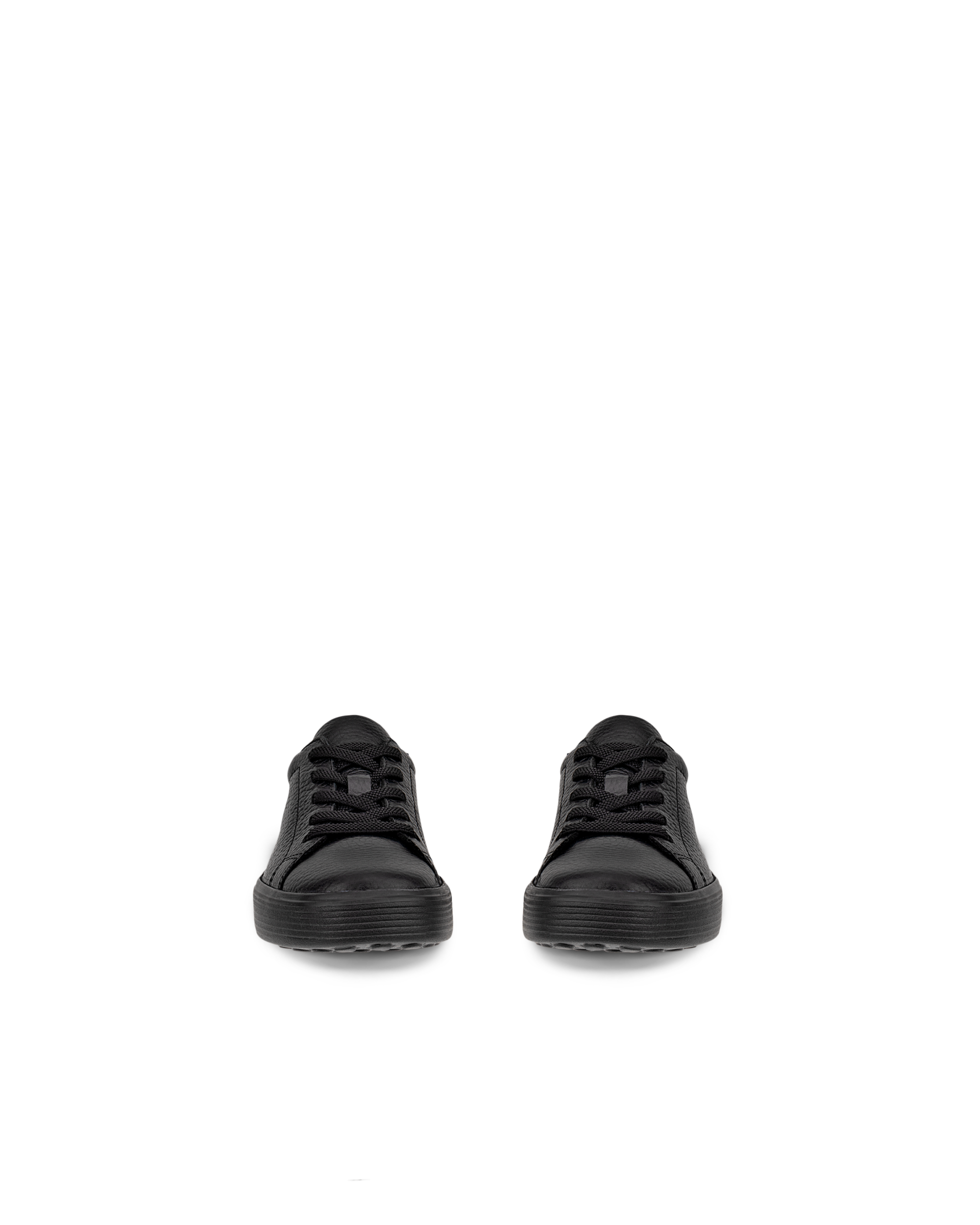 Kids' ECCO® Soft 60 Leather Sneaker | Black