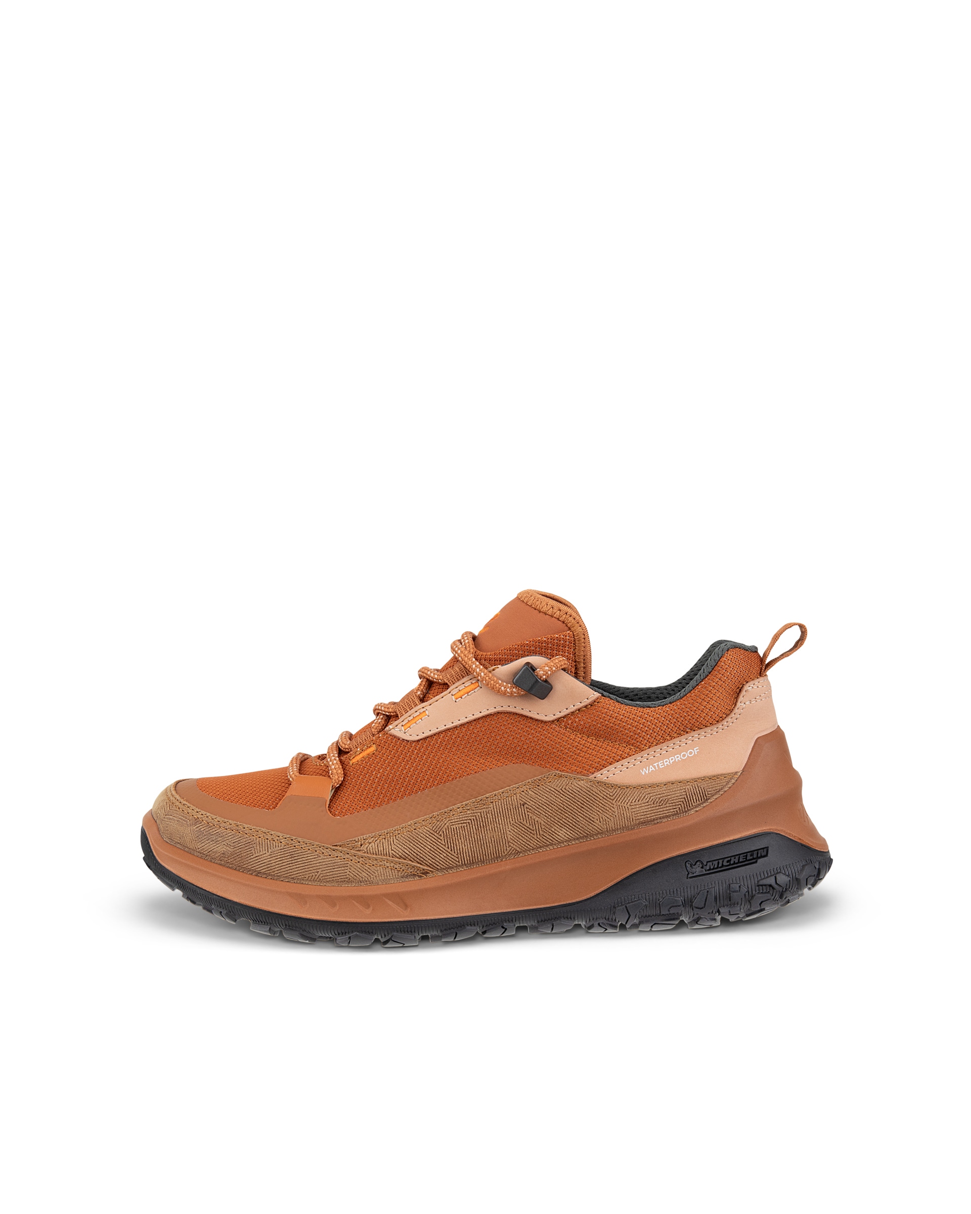 ECCO ULT-TRN Low ウィメンズ ヌバックウォータープルーフハイキングシューズ - ブラウン - Outside