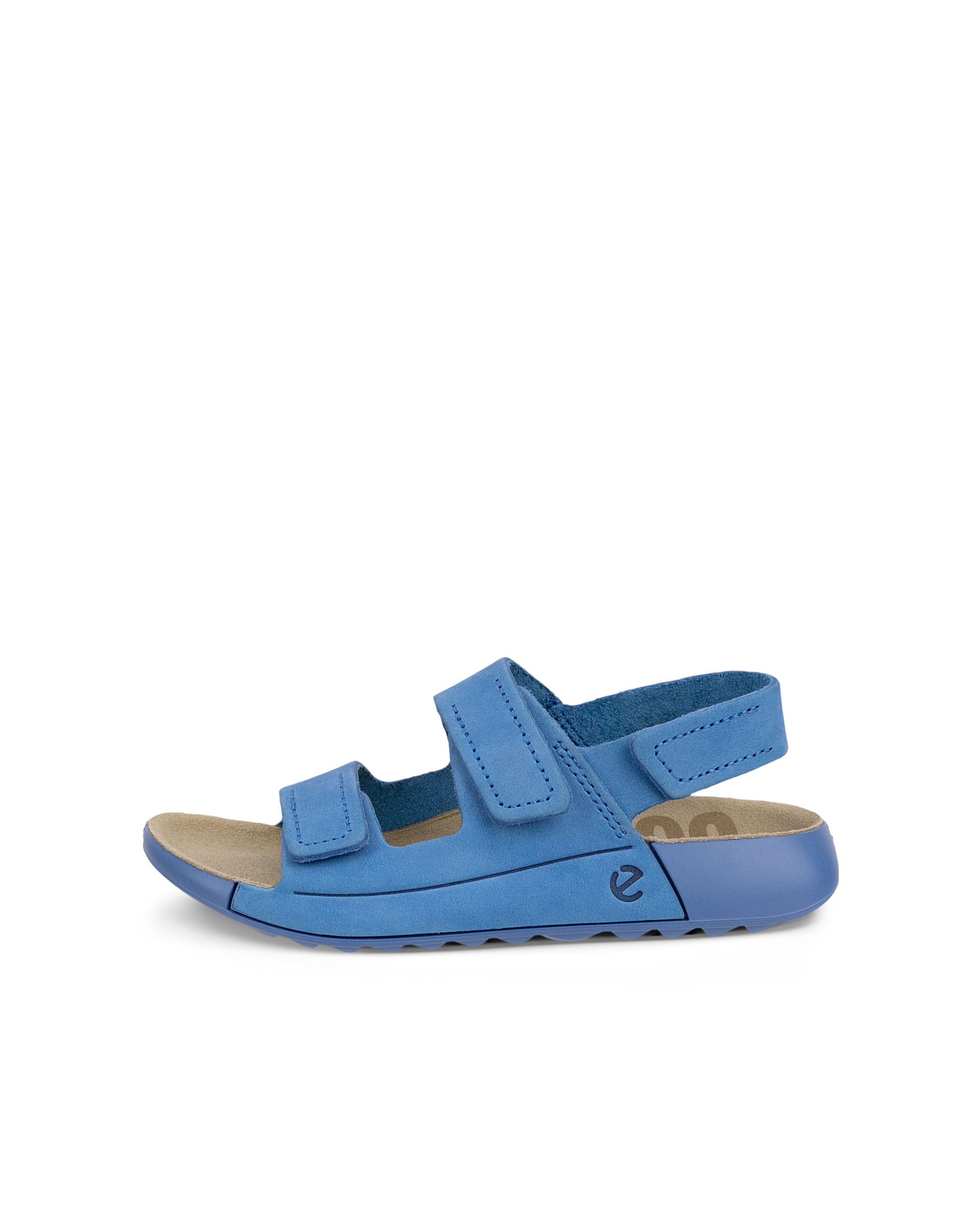 Sandalias Con Dos Tiras De Nobuk Ecco® Cozmo Para Niño A Azul