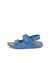 Sandalias con dos tiras de nobuk  ECCO® Cozmo para niño/a - Azul - Outside