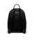 ECCO® Textureblock Leather Backpack - Black - Back