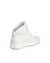 Men's ECCO® Soft 60 Leather High-Top Sneaker - White - Back